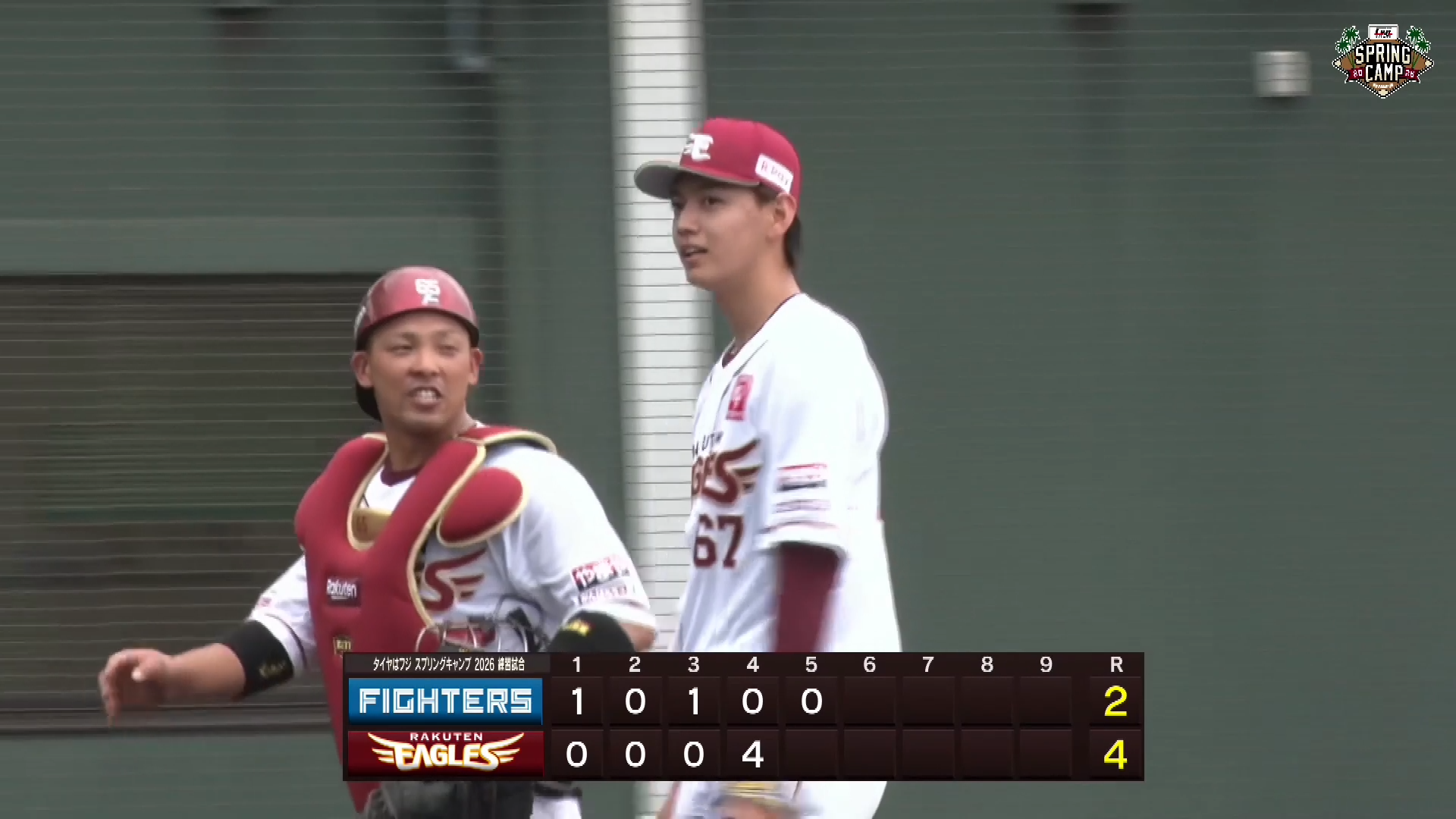 【練習試合】イーグルス・大内誠弥 2イニング連続の3者凡退に抑える好投!! 2026年2月15日 東北楽天ゴールデンイーグルス 対 北海道日本ハムファイターズ