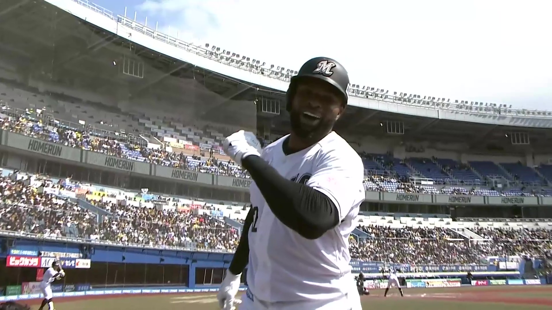 【2回裏】2試合連続HR!! マリーンズ・ポランコ 快音響かせライトスタンドへ豪快な先制アーチを放つ!! 2026年3月17日 千葉ロッテマリーンズ 対 阪神タイガース