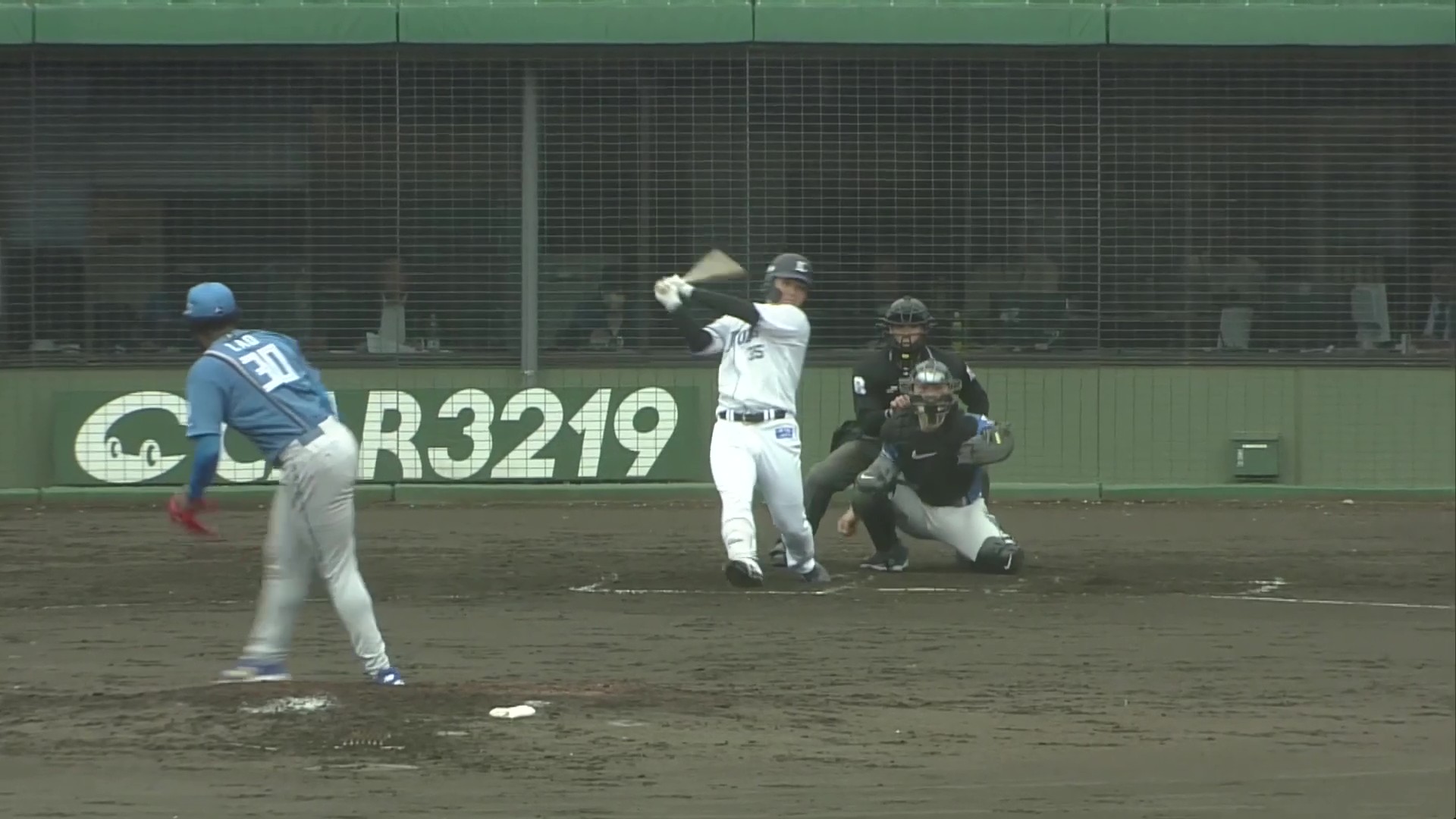 【ファーム】走者一掃!! ライオンズ・秋山俊 タイムリー2ベースヒットで2点差まで詰め寄る!! 2026年3月31日 埼玉西武ライオンズ 対 北海道日本ハムファイターズ