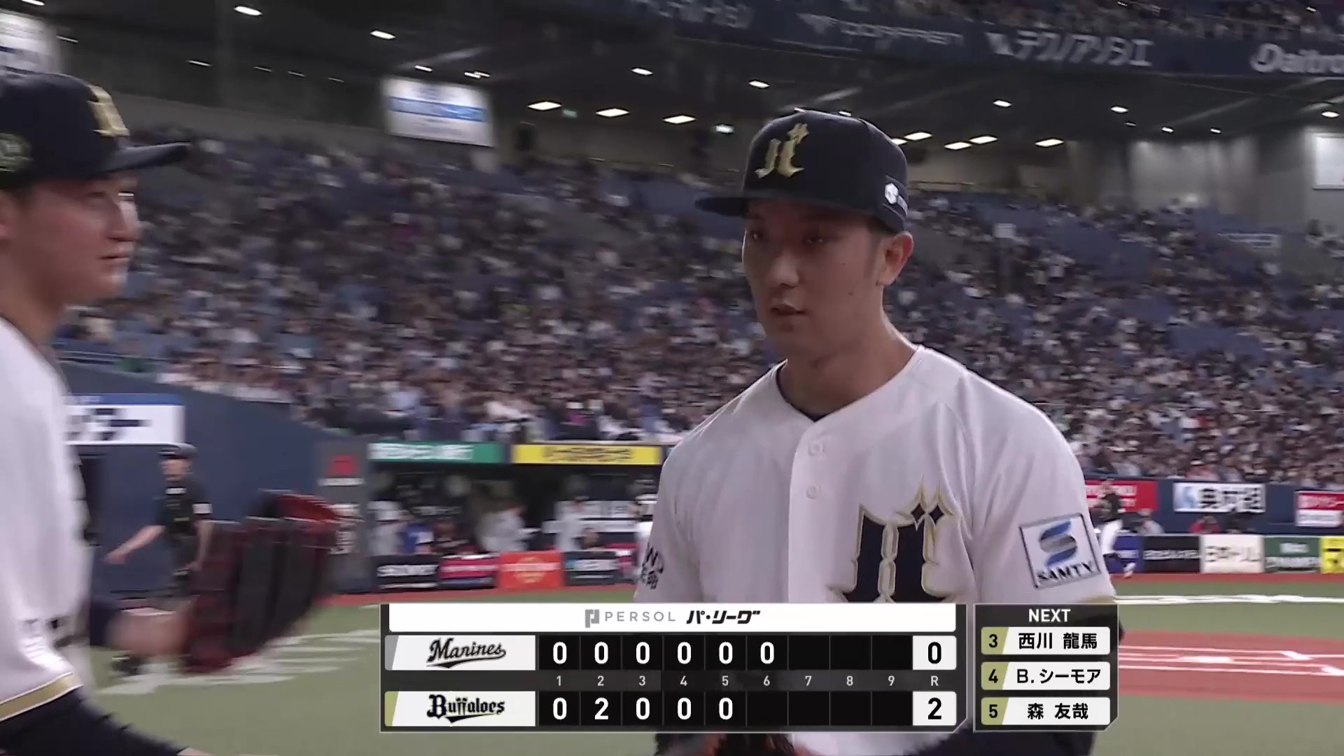 【6回表】3者凡退で締める!! バファローズ・田嶋大樹 6回無失点の好投で今季初勝利!! 2026年5月6日 オリックス・バファローズ 対 千葉ロッテマリーンズ