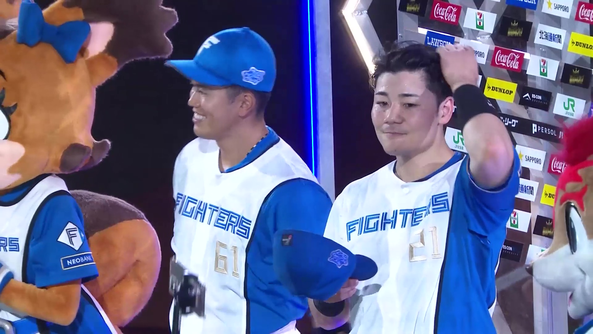 ファイターズ・今川優馬選手・清宮幸太郎選手ヒーローインタビュー 8月19日 北海道日本ハムファイターズ 対 福岡ソフトバンクホークス