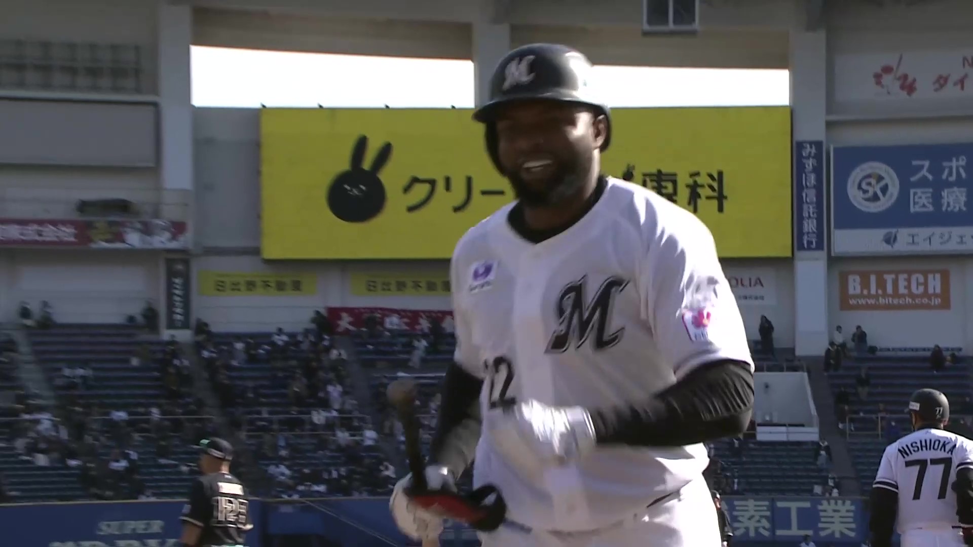 【6回裏】試合は振り出しに!! マリーンズ・ポランコ ライトへ強烈なタイムリーヒットを放つ!! 2026年3月11日 千葉ロッテマリーンズ 対 オリックス・バファローズ