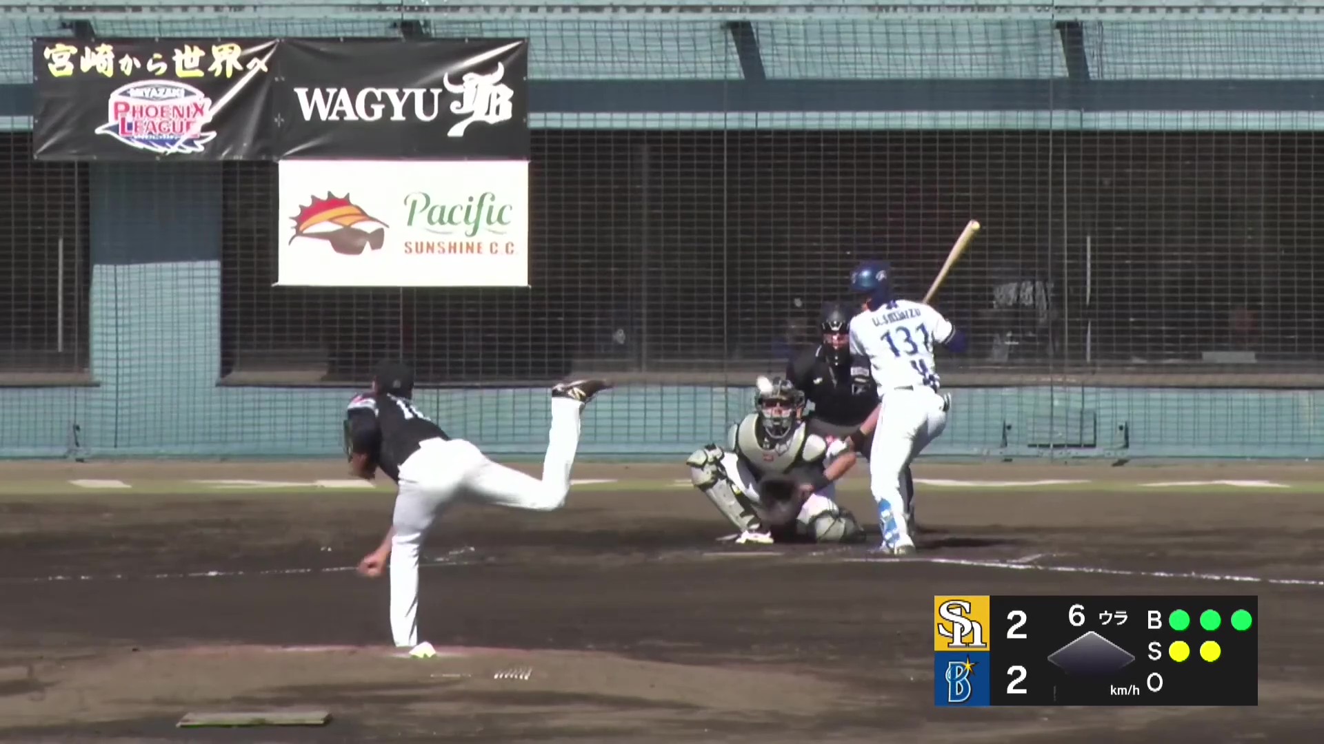 【みやざきPL】ホークス・内野海斗 6回7奪三振2失点の投球で試合を作る!! 2026年10月17日 横浜DeNAベイスターズ 対 福岡ソフトバンクホークス