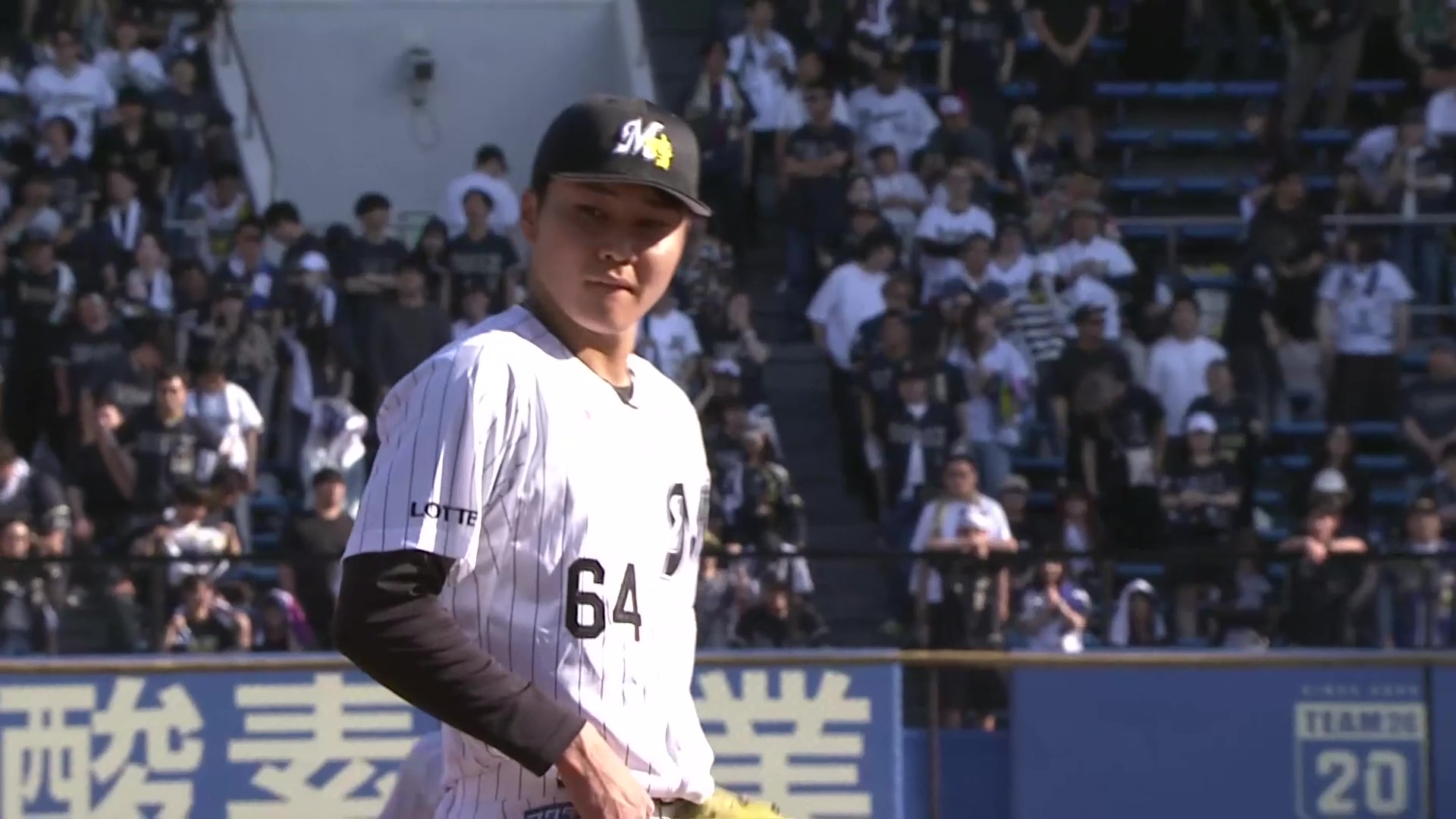【7回表】マリーンズ・廣池康志郎 7回1失点の好投で今季初勝利を挙げる!! 2026年5月17日 千葉ロッテマリーンズ 対 オリックス・バファローズ