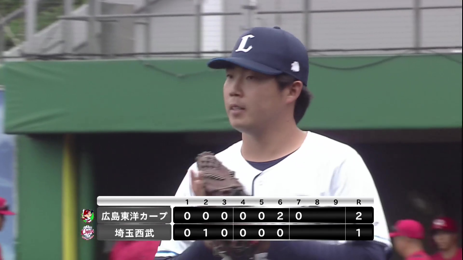 【ファーム】2者連続三振!! ルーキーのライオンズ・堀越啓太が落ち着いた投球で3者凡退に抑える!!  2026年4月30日 埼玉西武ライオンズ 対 広島東洋カープ