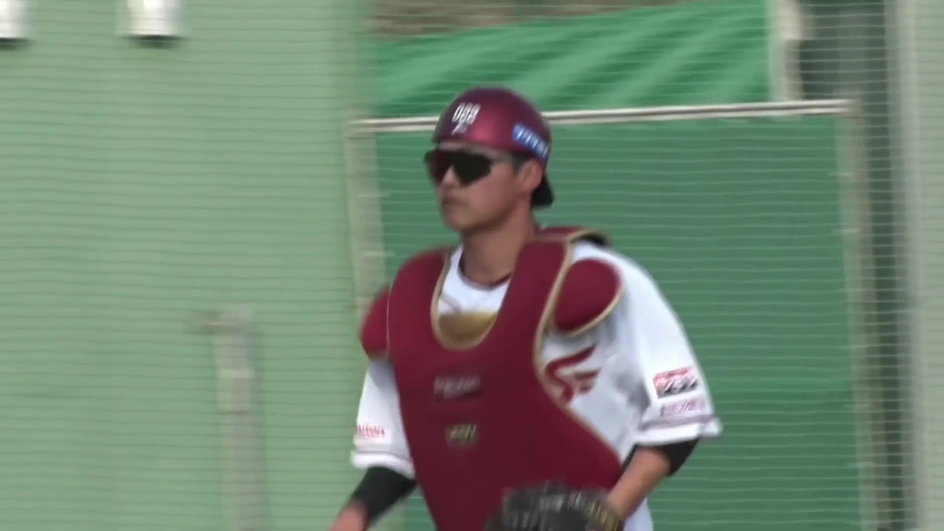 【ファーム】ストライク送球でアウト!! イーグルス・水上桂 盗塁をさせないファインプレー!! 2026年3月28日 東北楽天ゴールデンイーグルス 対 東京ヤクルトスワローズ