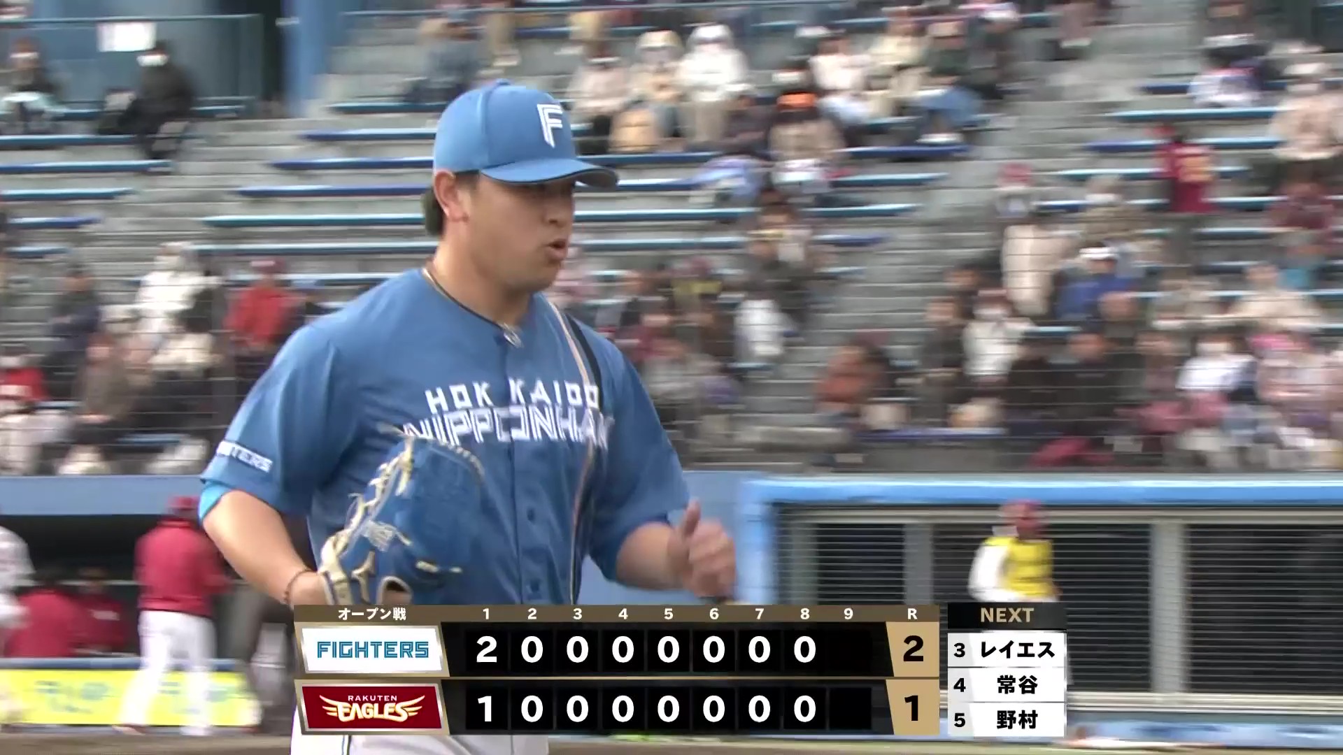 【8回裏】開幕へ向け順調な仕上がり!! ファイターズ・河野竜生 1回を3者凡退に抑える!! 2026年3月12日 東北楽天ゴールデンイーグルス 対 北海道日本ハムファイターズ