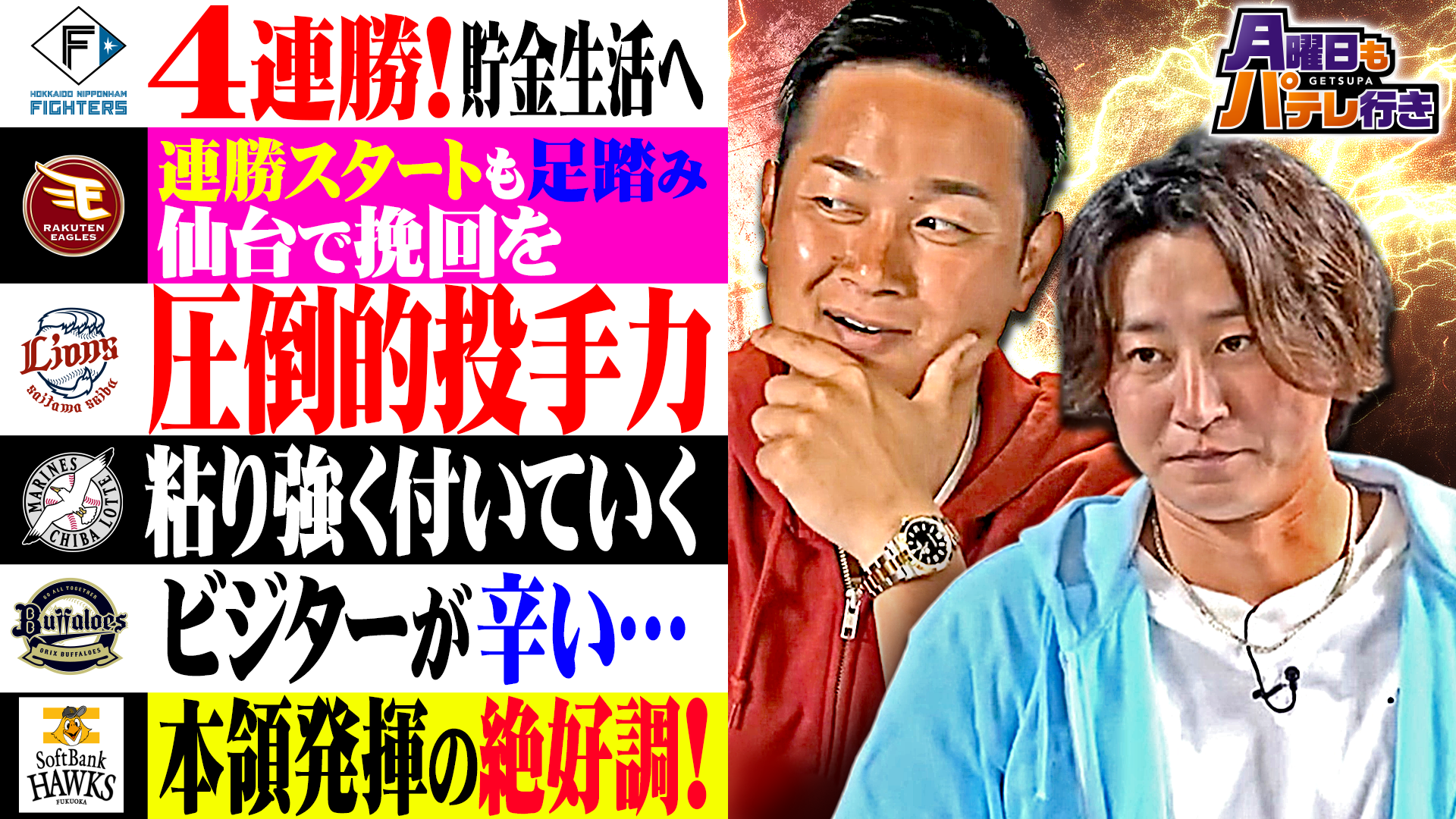 6/8（月）配信「月曜日もパテレ行き」