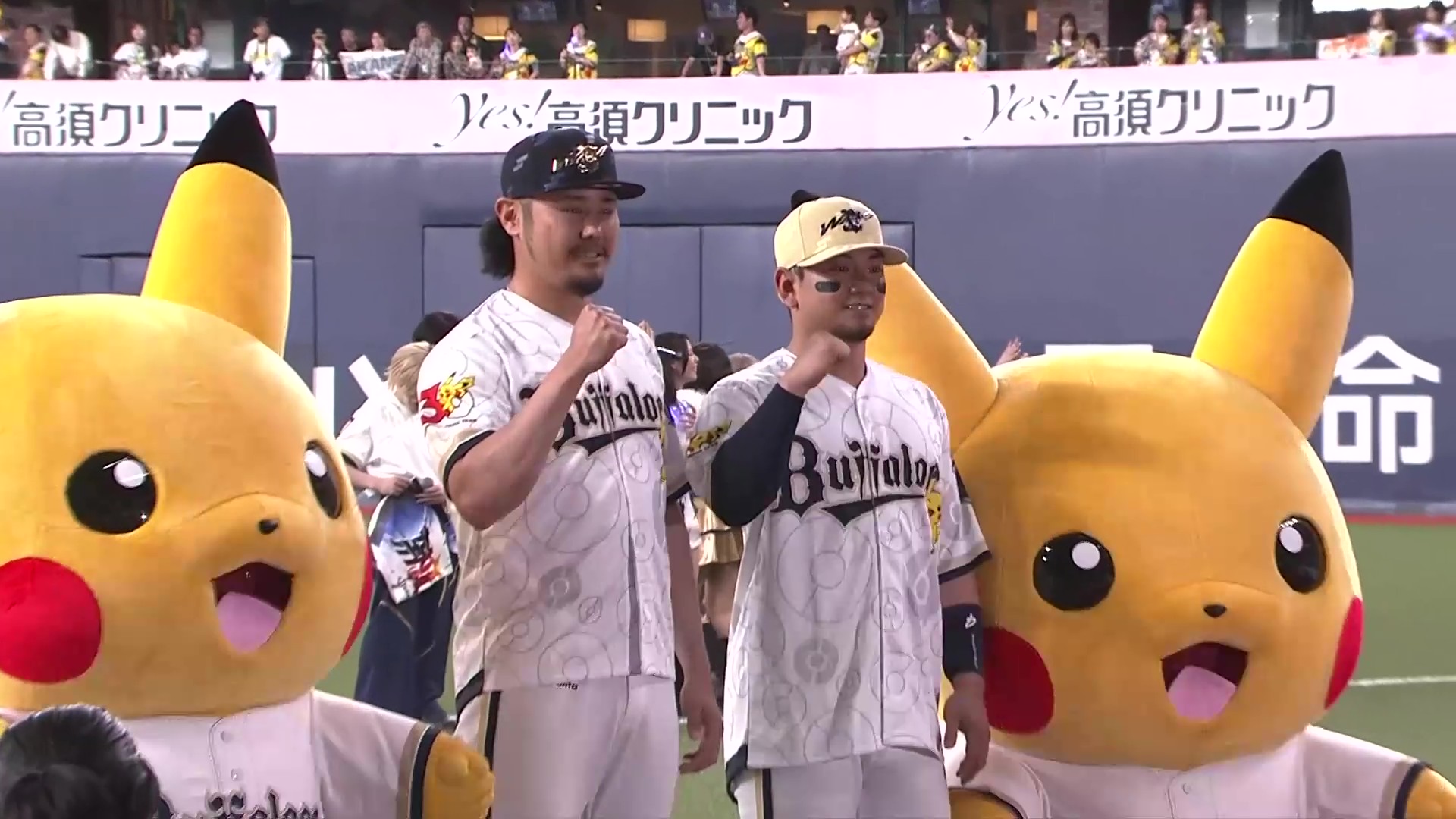 バファローズ・森友哉選手・博志投手ヒーローインタビュー 5月8日 オリックス・バファローズ 対 北海道日本ハムファイターズ