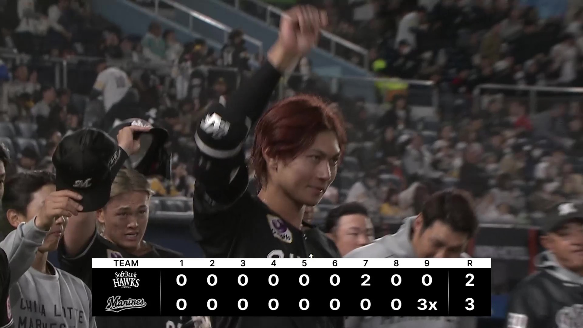 【9回裏】プロ初のサヨナラ打!! マリーンズ・藤原恭大 ライトオーバーの逆転サヨナラタイムリー!! 2026年4月3日 千葉ロッテマリーンズ 対 福岡ソフトバンクホークス