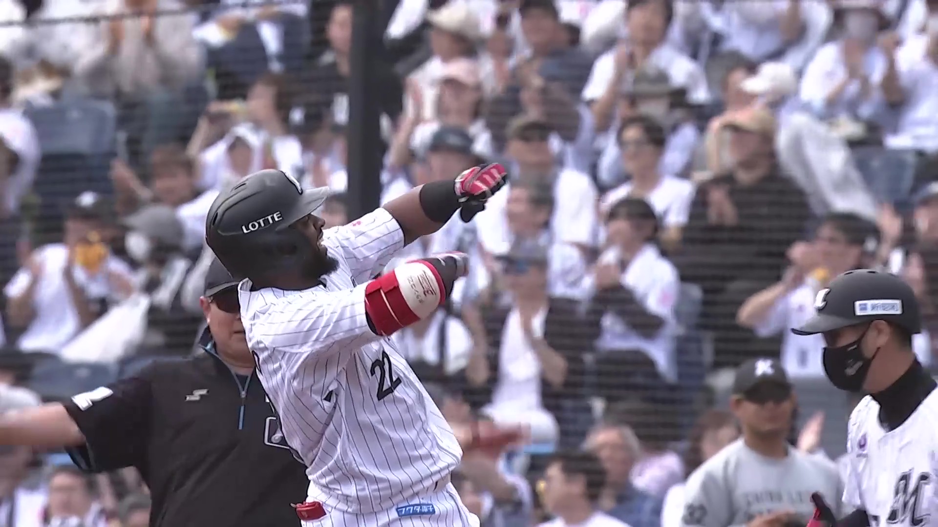 【1回裏】4番の仕事!! マリーンズ・ポランコ ライト前へのタイムリーヒットで先制点を挙げる!! 2026年5月3日 千葉ロッテマリーンズ 対 埼玉西武ライオンズ