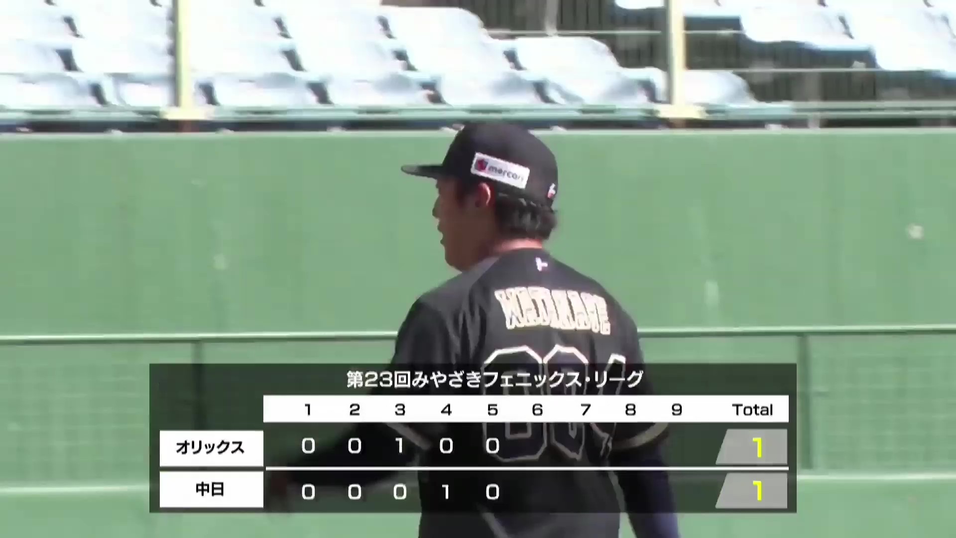 【みやざきPL】バファローズ・渡邉一生 1イニングを3者凡退無失点に抑える好リリーフ!! 2026年10月27日 中日ドラゴンズ 対 オリックス・バファローズ