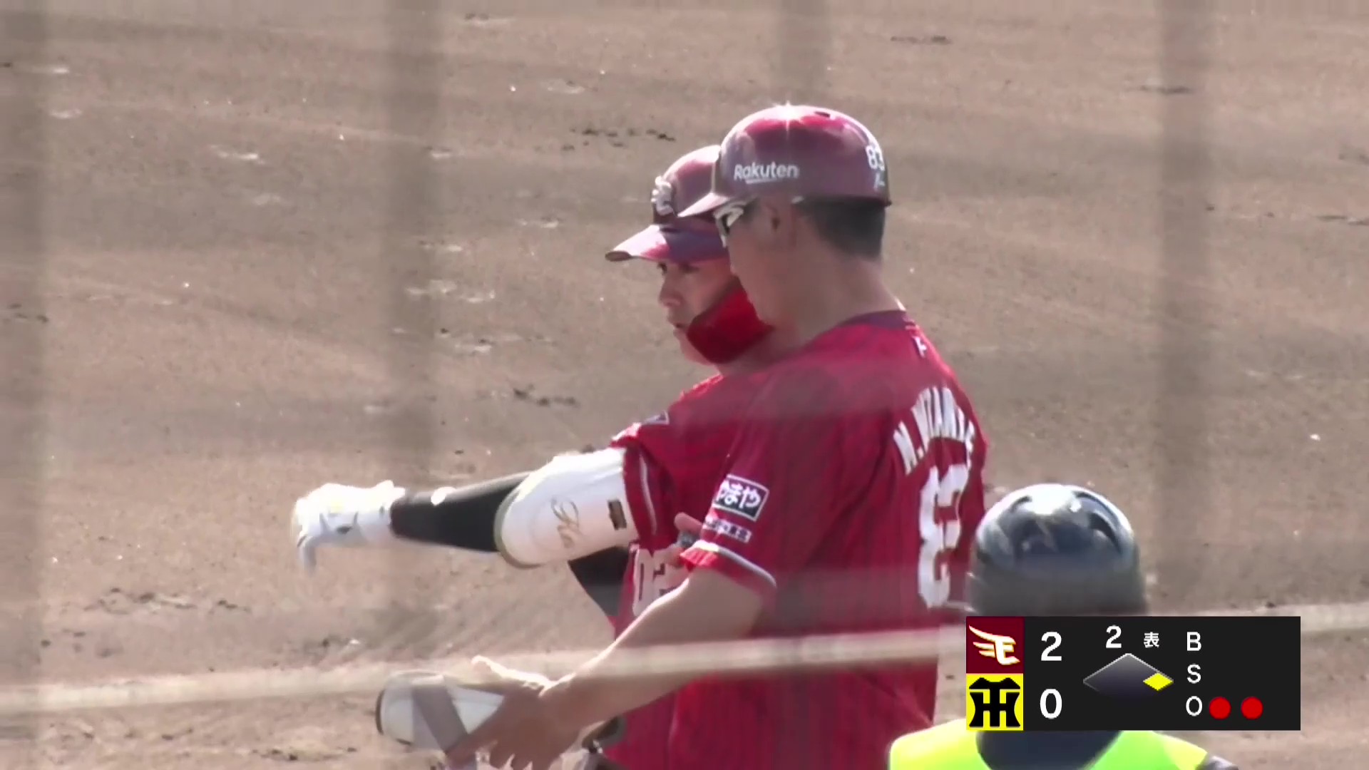 【みやざきPL】下位打線の3連打!! イーグルス・YG安田と水上桂の連続タイムリーで2点を先取!! 2026年10月27日 阪神タイガース 対 東北楽天ゴールデンイーグルス