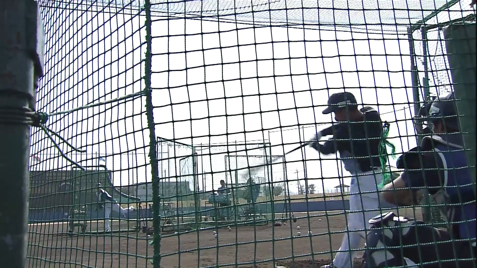 【春季キャンプ】ライオンズ・仲三優太 キャンプ最後のバッティング練習で柵越えの打球を放つ!! 2026年2月23日 埼玉西武ライオンズ