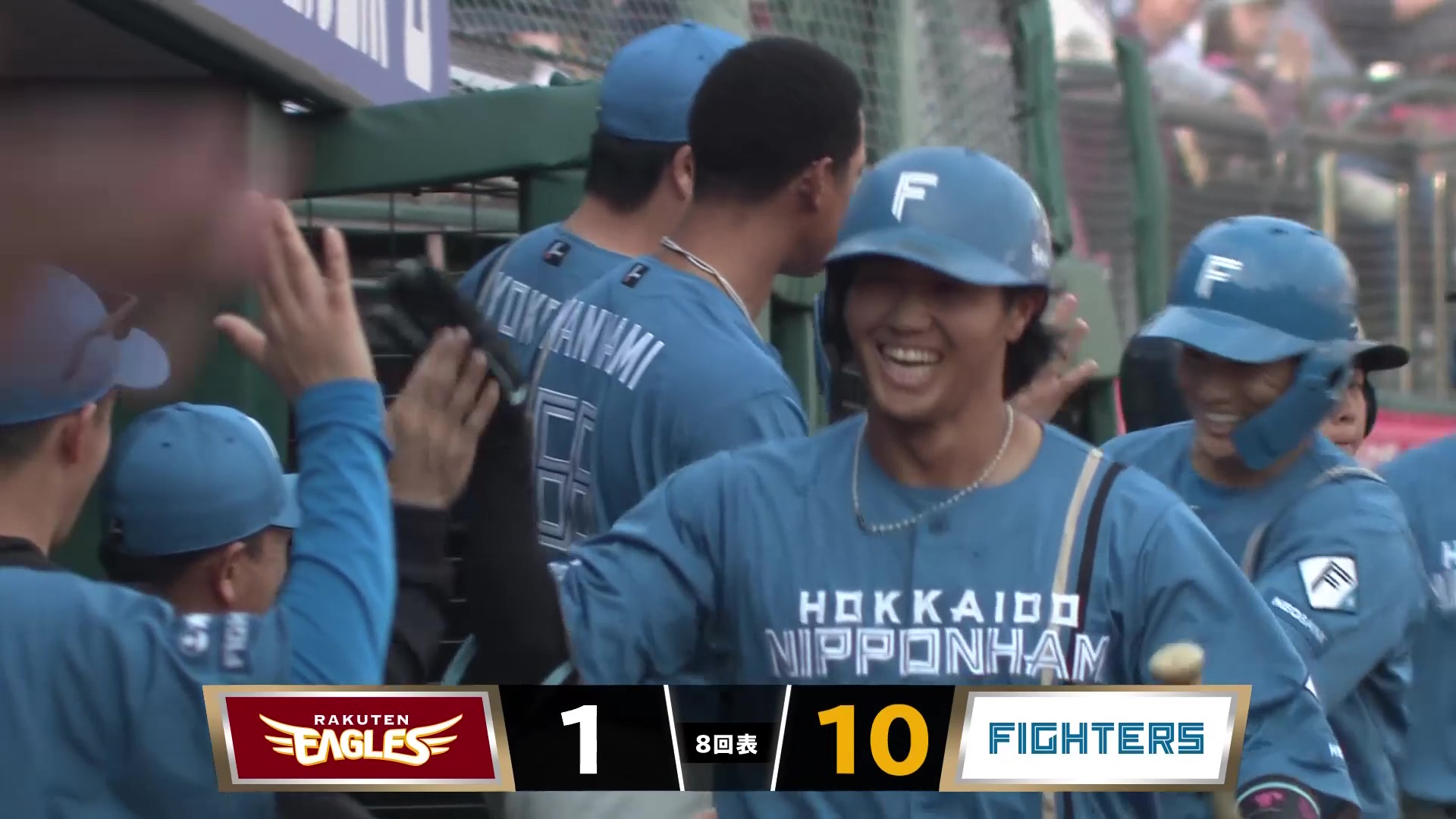 【8回表】猛攻で2桁得点!! ファイターズ・細川凌平 今季第1号はライトへの3ランホームラン!! 2026年5月6日 東北楽天ゴールデンイーグルス 対 北海道日本ハムファイターズ