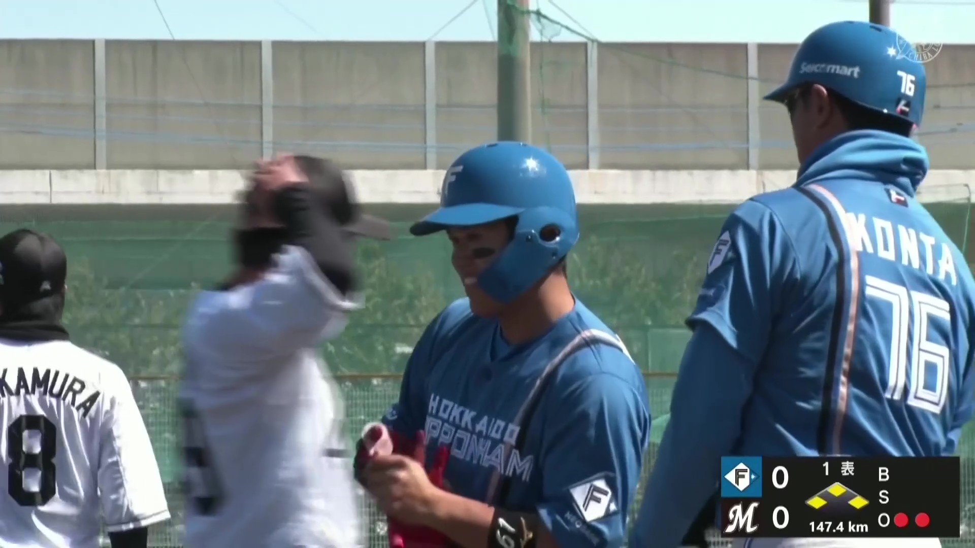 【ファーム】今季初得点!! ファイターズ・今川優馬 先制となるタイムリーヒットを放つ!! 2026年3月14日 千葉ロッテマリーンズ 対 北海道日本ハムファイターズ