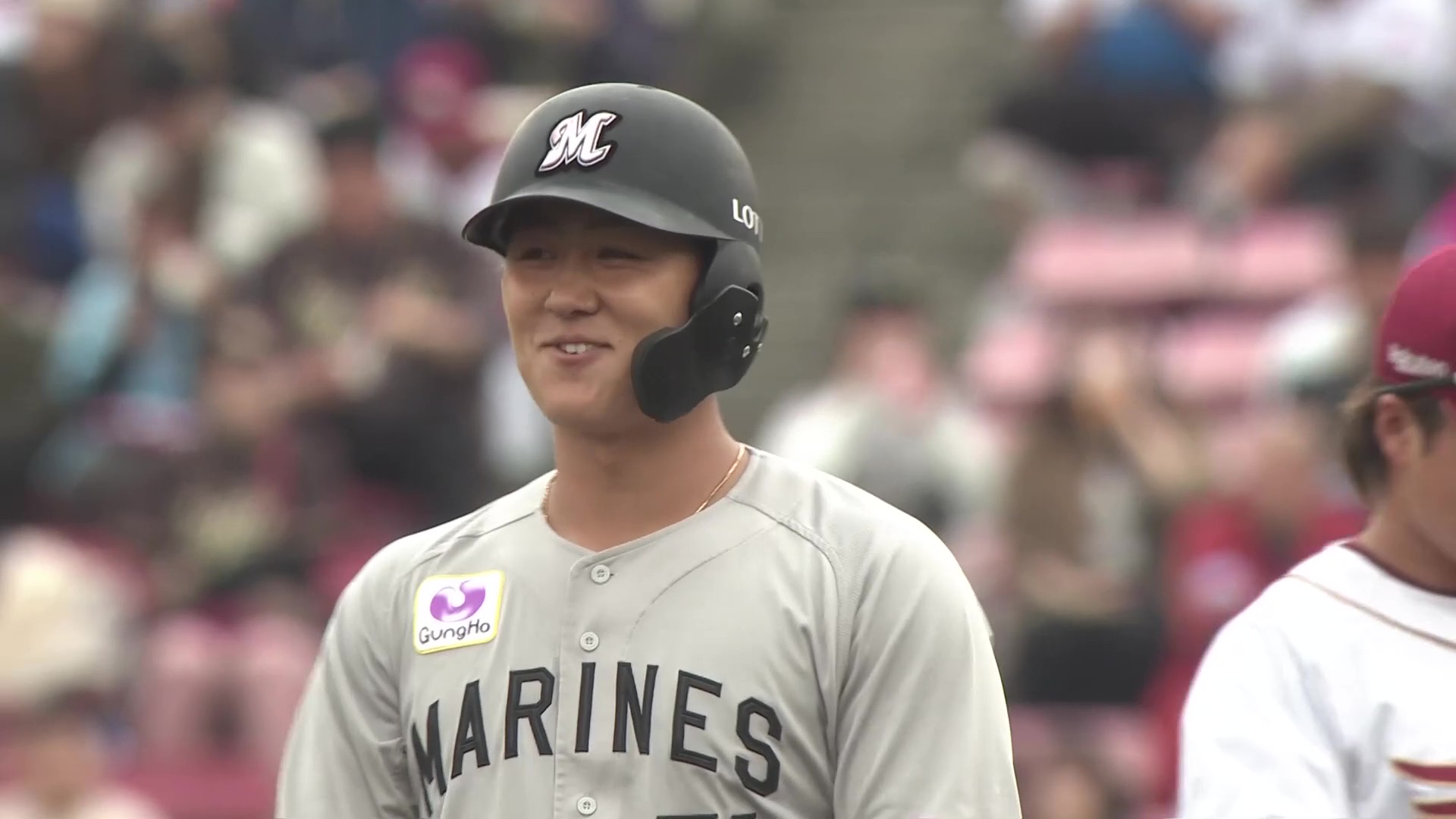 【1回表】打撃好調!! マリーンズ・山口航輝 ライトオーバーの先制タイムリー2ベースヒットを放つ!! 2026年5月24日 東北楽天ゴールデンイーグルス 対 千葉ロッテマリーンズ