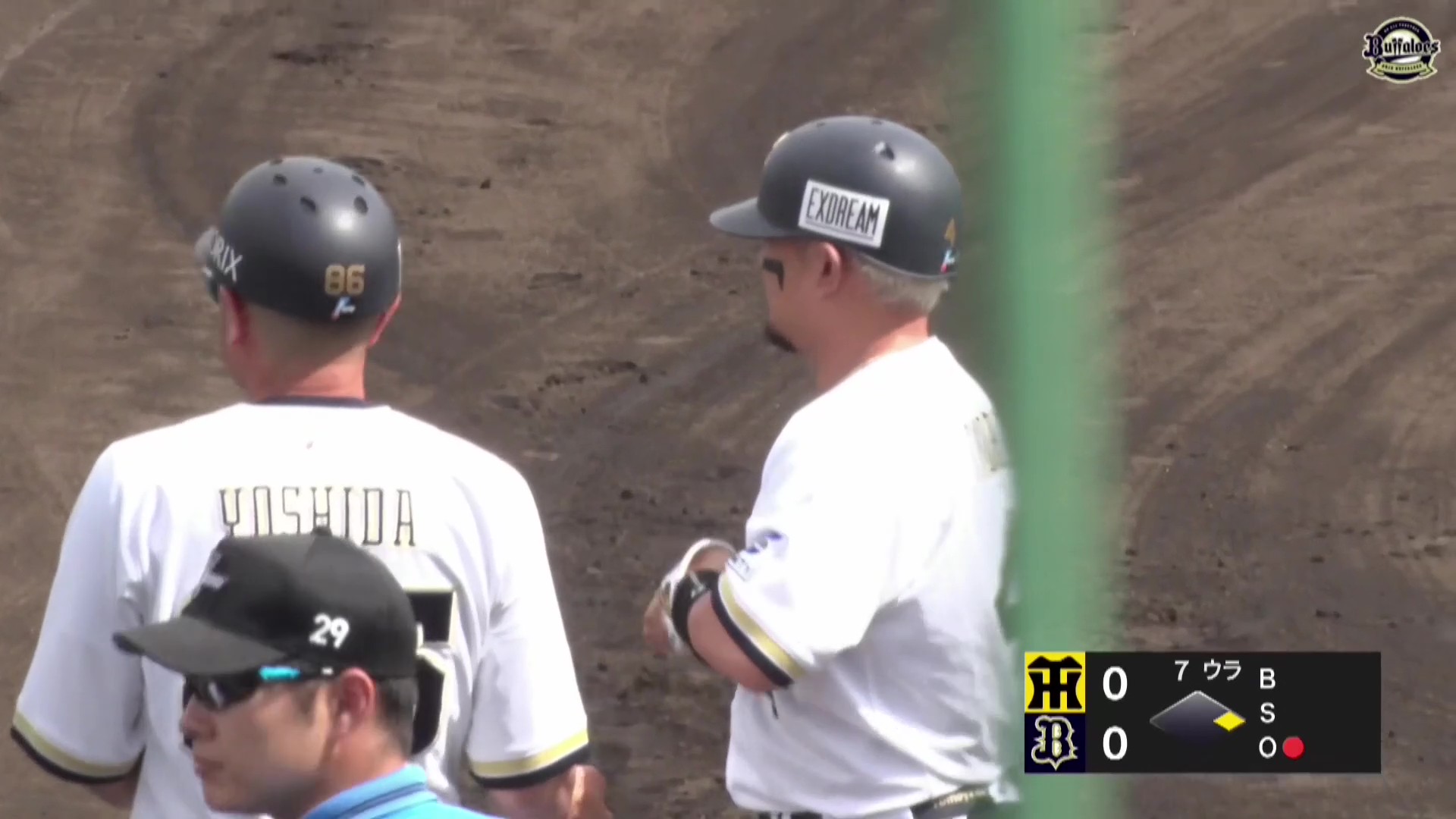 【ファーム】3ボールから!! バファローズ・森友哉 実践復帰後初戦にセンター前へヒットを放つ!! 2026年6月21日 オリックス・バファローズ 対 阪神タイガース