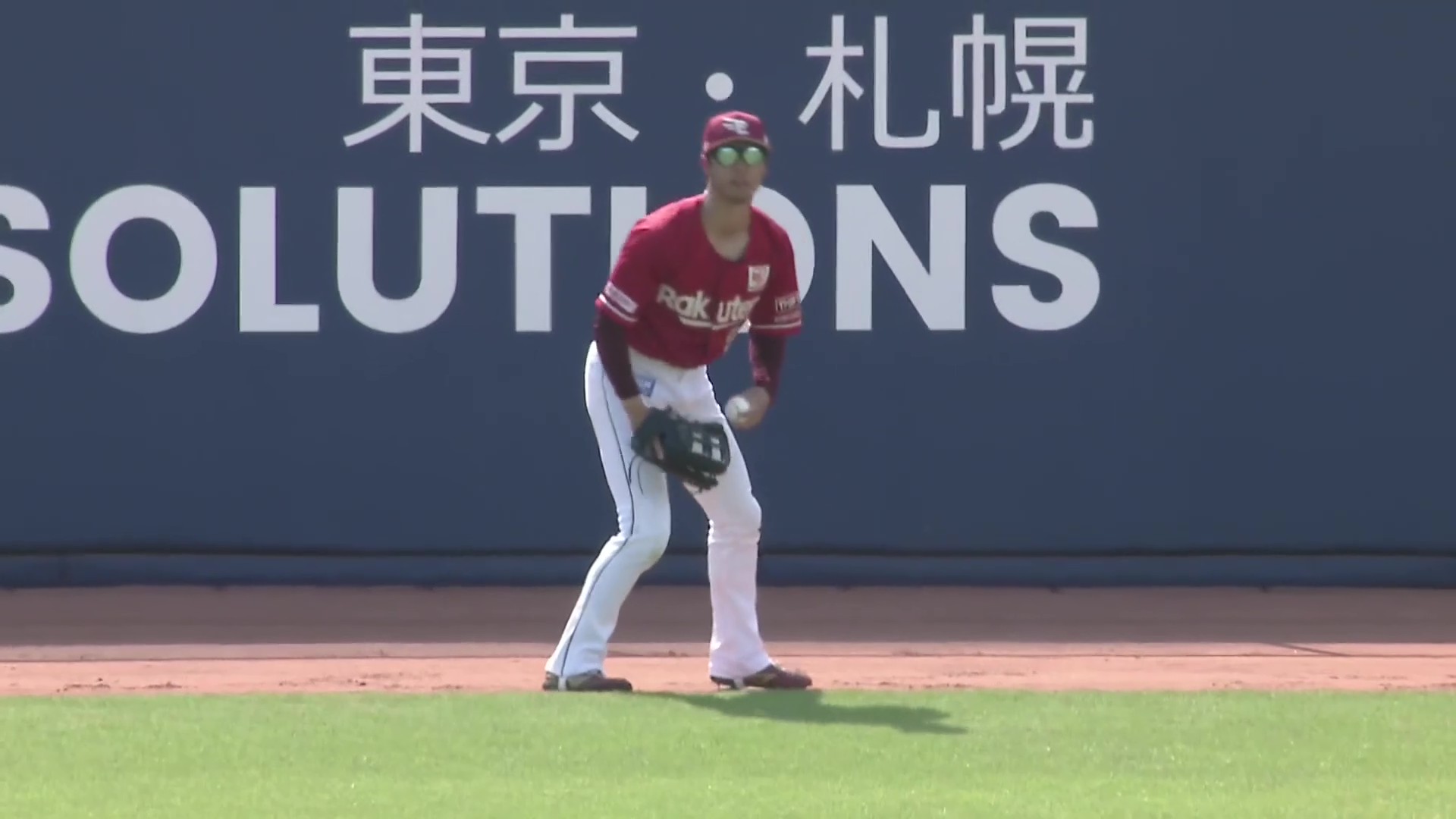 【ファーム】イーグルス・武藤敦貴 左中間に落ちそうな打球に追いついてナイスキャッチ!! 2026年5月14日 北海道日本ハムファイターズ 対 東北楽天ゴールデンイーグルス