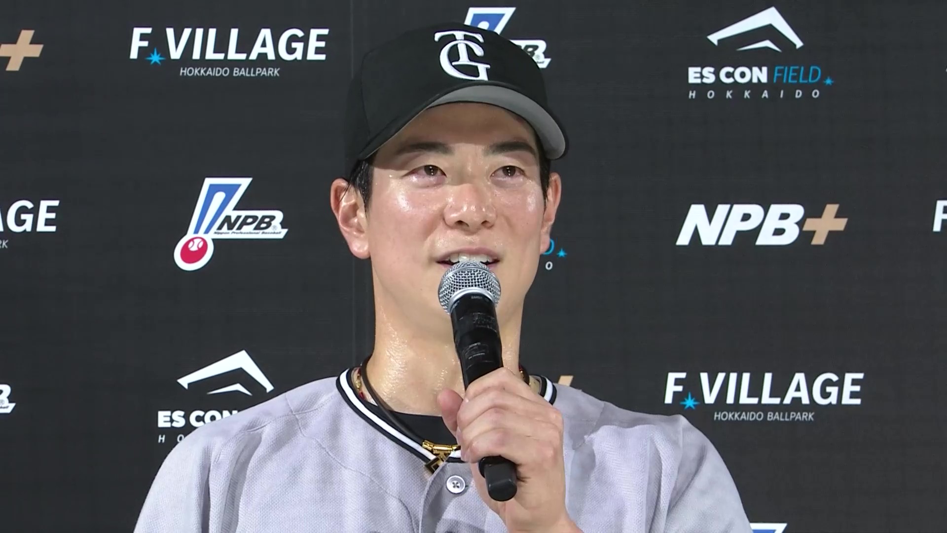 ジャイアンツ・松本剛選手ヒーローインタビュー 5月29日 北海道日本ハムファイターズ 対 読売ジャイアンツ