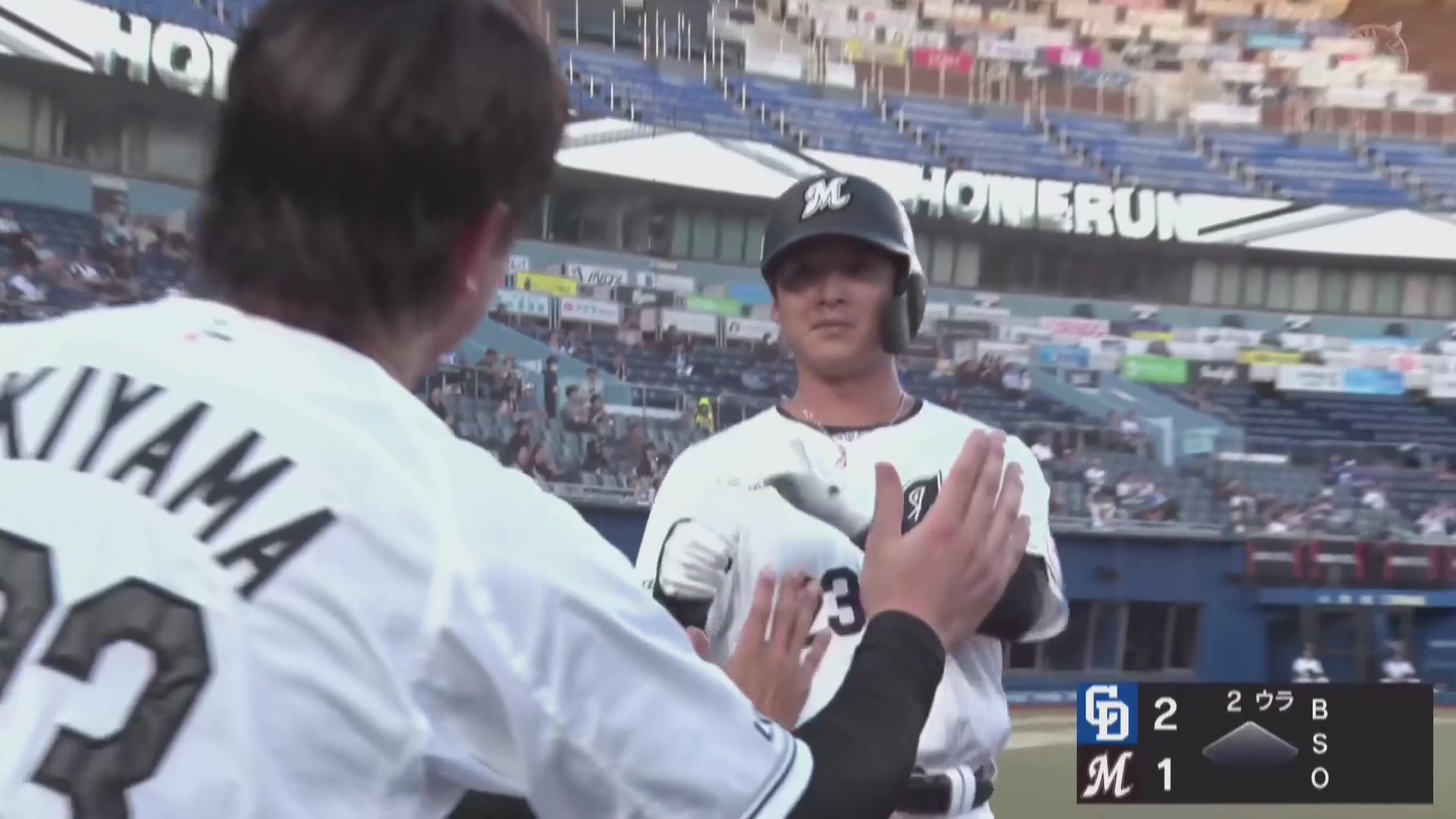 【ファーム】マリーンズ・石川慎吾 捉えた打球は右中間スタンドに突き刺さるソロホームラン!! 2026年5月26日 千葉ロッテマリーンズ 対 中日ドラゴンズ