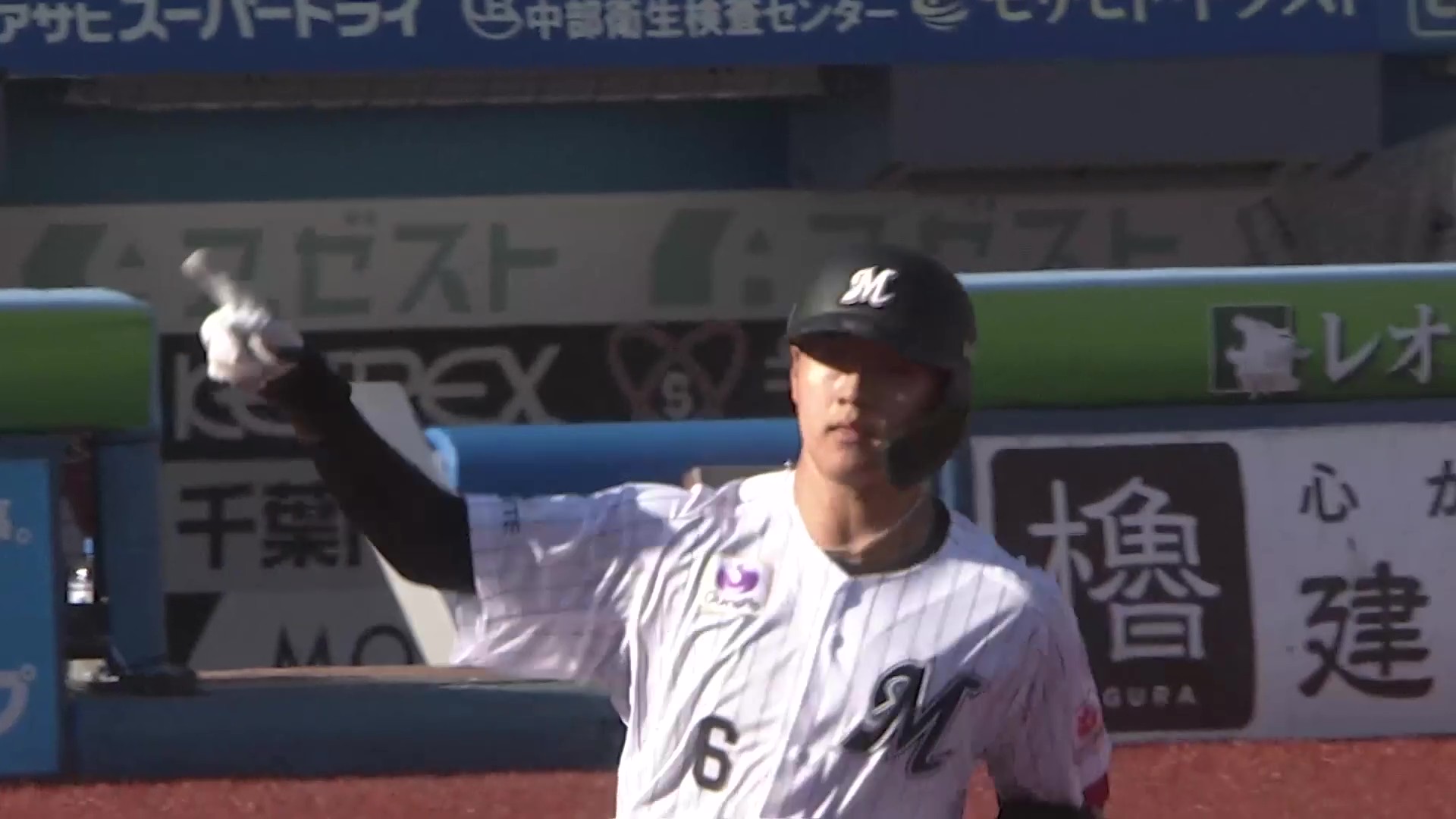 【8回裏】終盤に反撃の一発!! マリーンズ・西川史礁 ライトスタンドへのHRで1点差に迫る!! 2026年5月30日 千葉ロッテマリーンズ 対 阪神タイガース