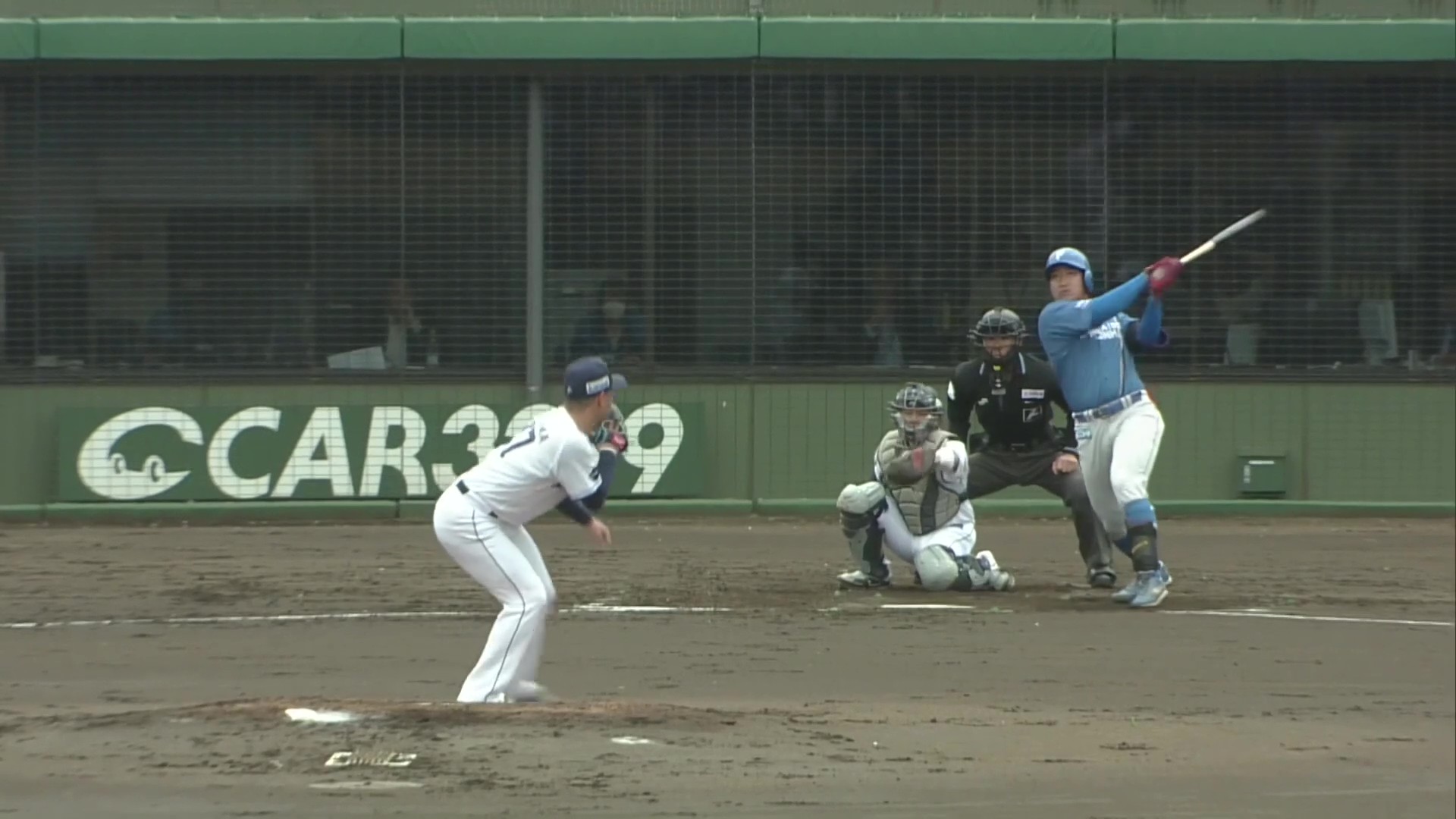 【ファーム】逆方向へ強烈な一発!! ファイターズ・有薗直輝 今シーズン第1号のホームラン!! 2026年3月31日 埼玉西武ライオンズ 対 北海道日本ハムファイターズ