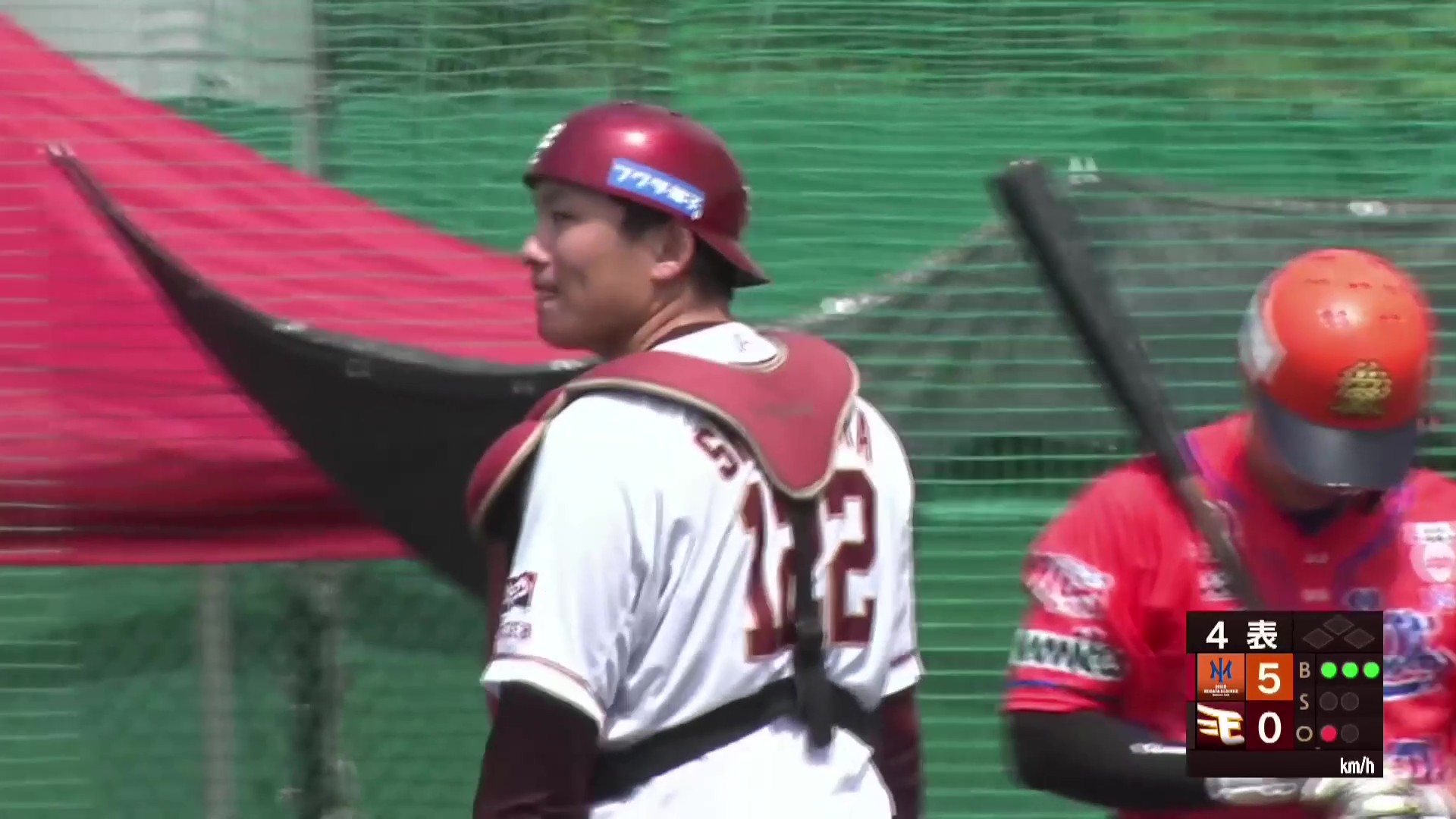 【ファーム】魅せる強肩!! イーグルス・島原大河 素早い送球で盗塁阻止!! 2026年7月22日 東北楽天ゴールデンイーグルス 対 オイシックス新潟アルビレックスBC