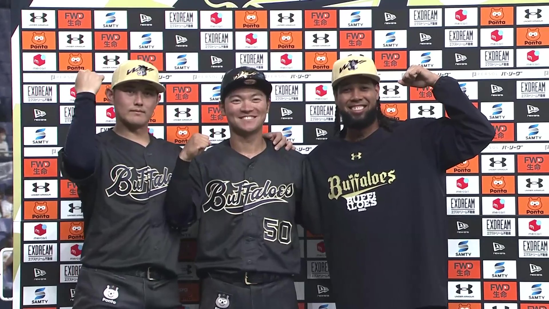 バファローズ・エスピノーザ投手・山中稜真選手・野口智哉選手ヒーローインタビュー 5月20日 オリックス・バファローズ 対 福岡ソフトバンクホークス