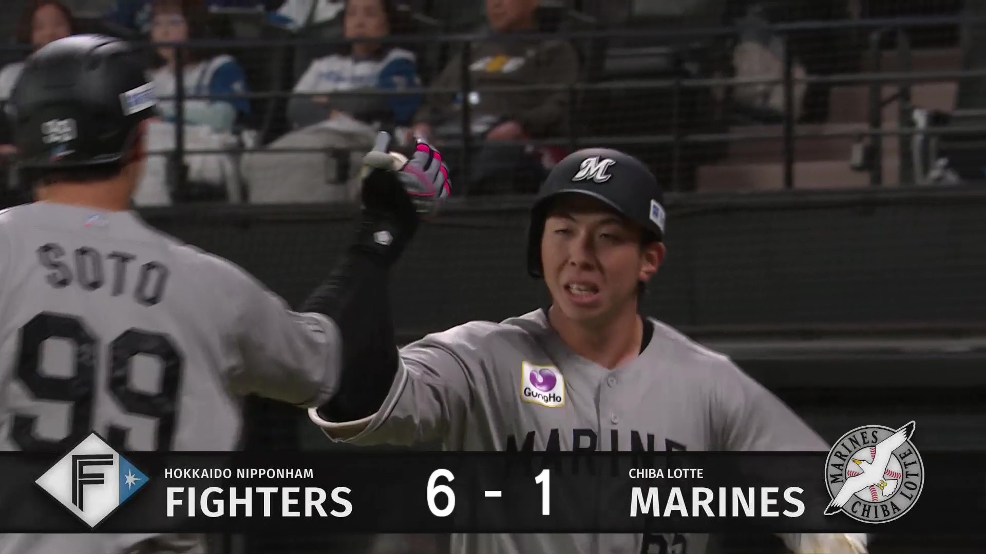 【7回表】ライナーで運んだ!! マリーンズ・寺地隆成 今季第1号のソロホームラン!! 2026年4月2日 北海道日本ハムファイターズ 対 千葉ロッテマリーンズ