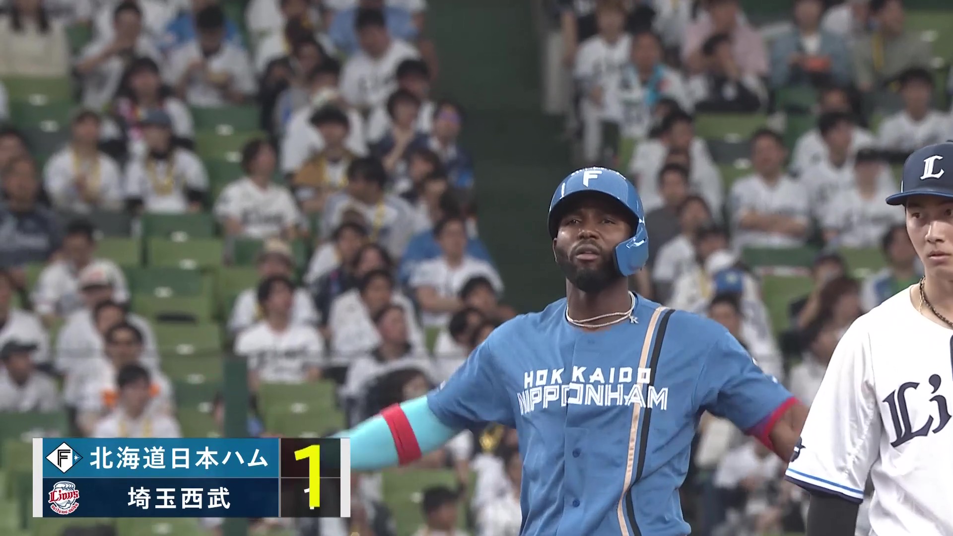 【5回表】スタメン起用に応えた!! ファイターズ・カストロ 右中間を破る同点タイムリー2ベース!! 2026年4月28日 埼玉西武ライオンズ 対 北海道日本ハムファイターズ