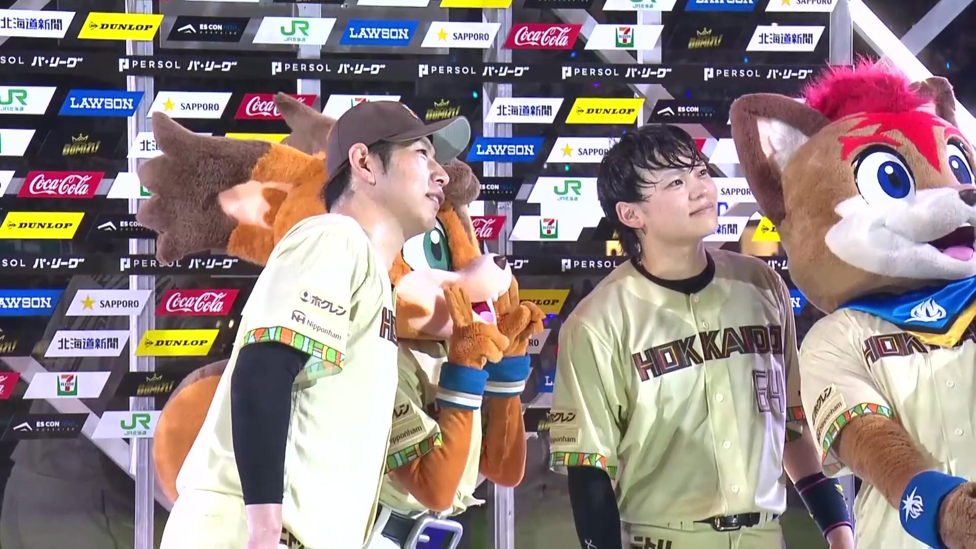 ファイターズ・加藤貴之投手・田宮裕涼選手ヒーローインタビュー 7月1日 北海道日本ハムファイターズ 対 オリックス・バファローズ
