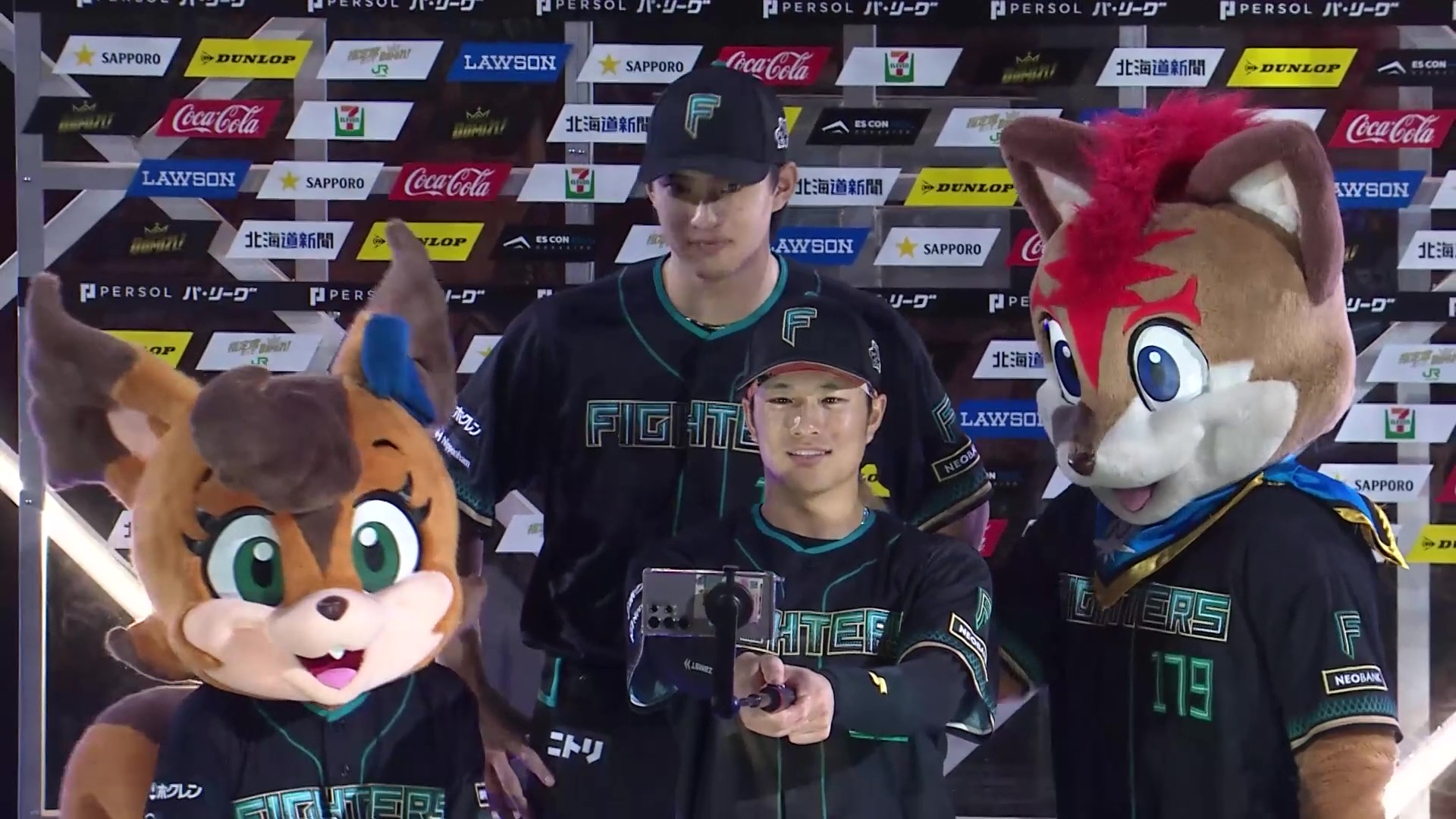 ファイターズ・達孝太投手・奈良間大己選手ヒーローインタビュー 4月21日 北海道日本ハムファイターズ 対 東北楽天ゴールデンイーグルス