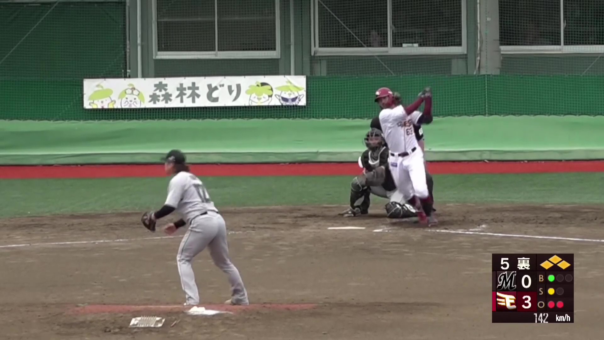 【ファーム】5回に一挙5得点!! イーグルス・入江大樹 リードを拡げる2点タイムリーヒット!! 2026年4月23日 東北楽天ゴールデンイーグルス 対 千葉ロッテマリーンズ