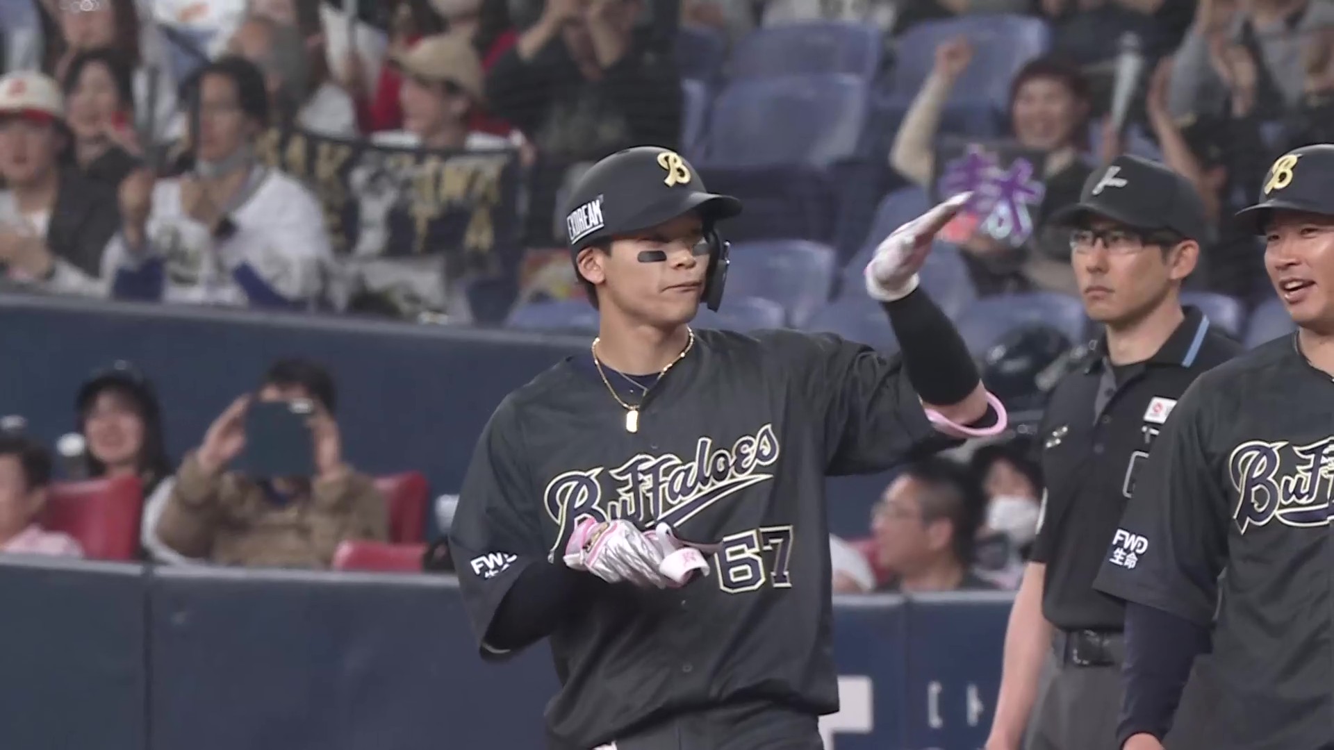 【1回裏】無敵の4打席連続安打!! バファローズ・中川圭太 センターへの2点タイムリーヒットで逆転!! 2026年3月29日 オリックス・バファローズ 対 東北楽天ゴールデンイーグルス