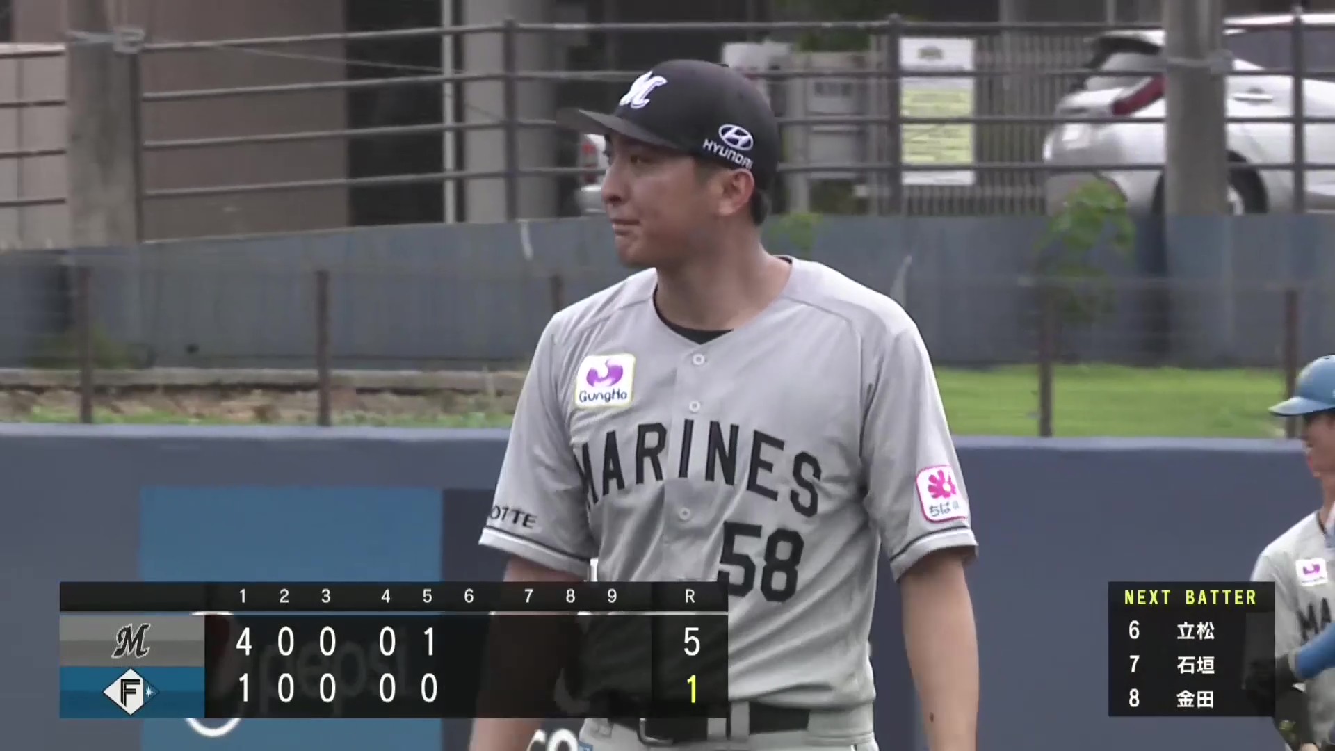 【ファーム】最後は三振!! マリーンズ・河村説人 5回5奪三振1失点のナイスピッチング!! 2026年6月14日 北海道日本ハムファイターズ 対 千葉ロッテマリーンズ