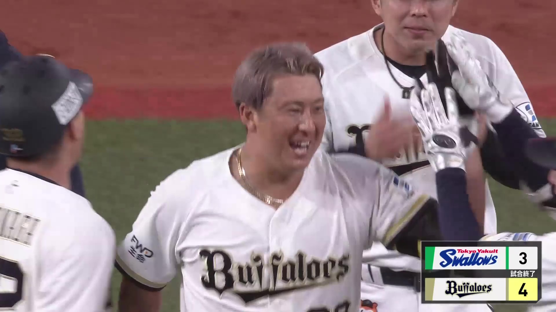 【9回裏】連敗止めた!! バファローズ・杉本裕太郎 レフトオーバーの逆転サヨナラ打!!  2026年6月9日 オリックス・バファローズ 対 東京ヤクルトスワローズ