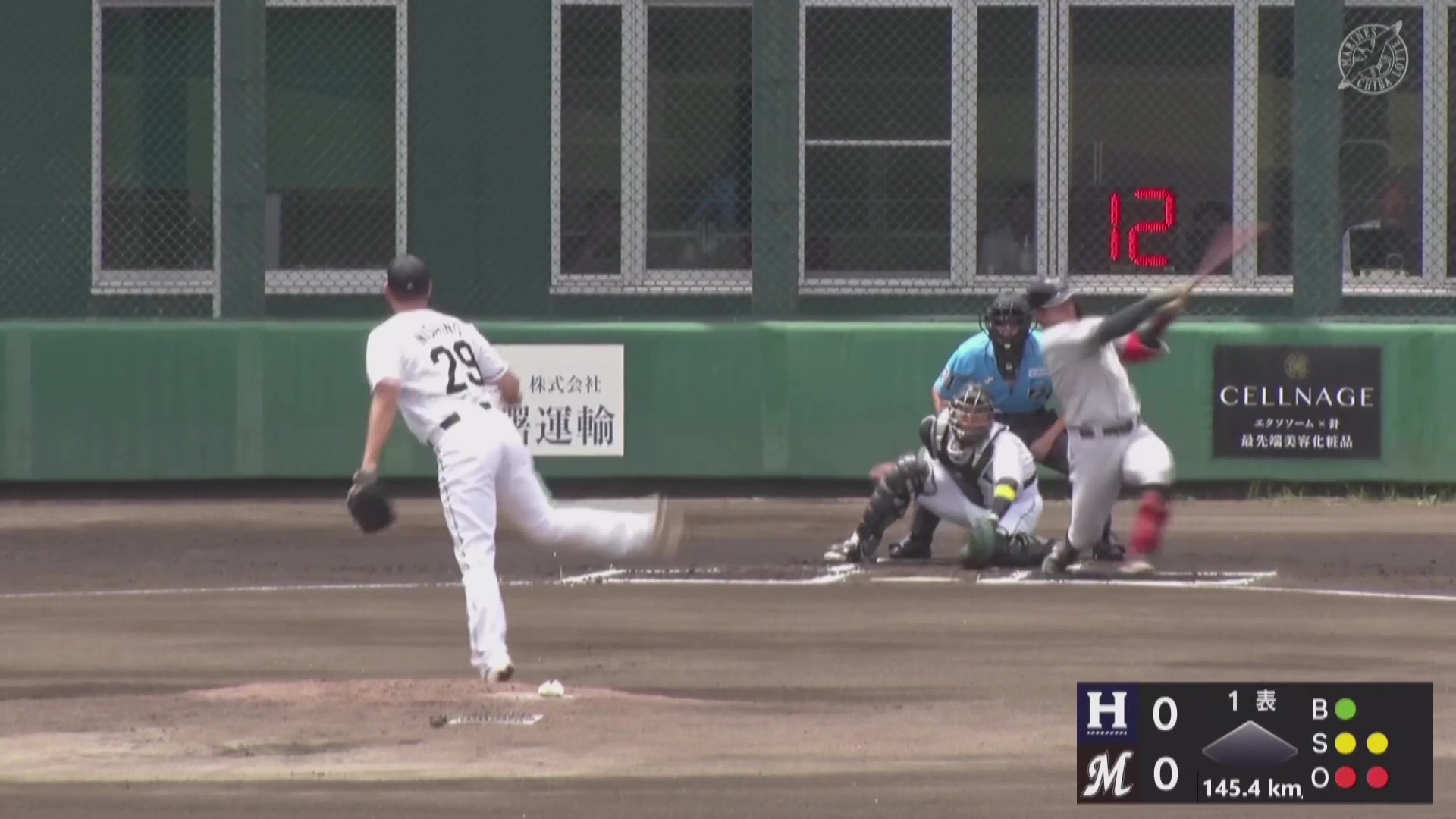 【ファーム】最高の立ち上がり!! マリーンズ・西野勇士 3者連続三振を奪うパーフェクトピッチ!! 2026年7月11日 千葉ロッテマリーンズ 対 ハヤテベンチャーズ静岡
