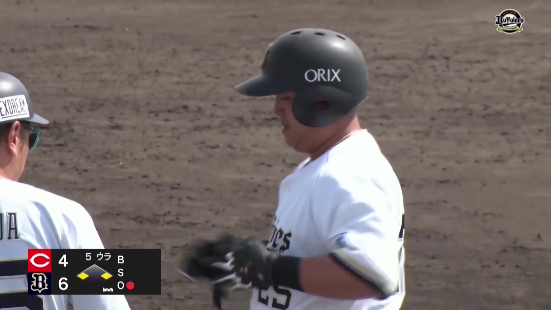 【ファーム】バファローズ・内藤鵬 センターへの2点タイムリーヒットで勝ち越し!! 2026年7月3日 オリックス・バファローズ 対 広島東洋カープ