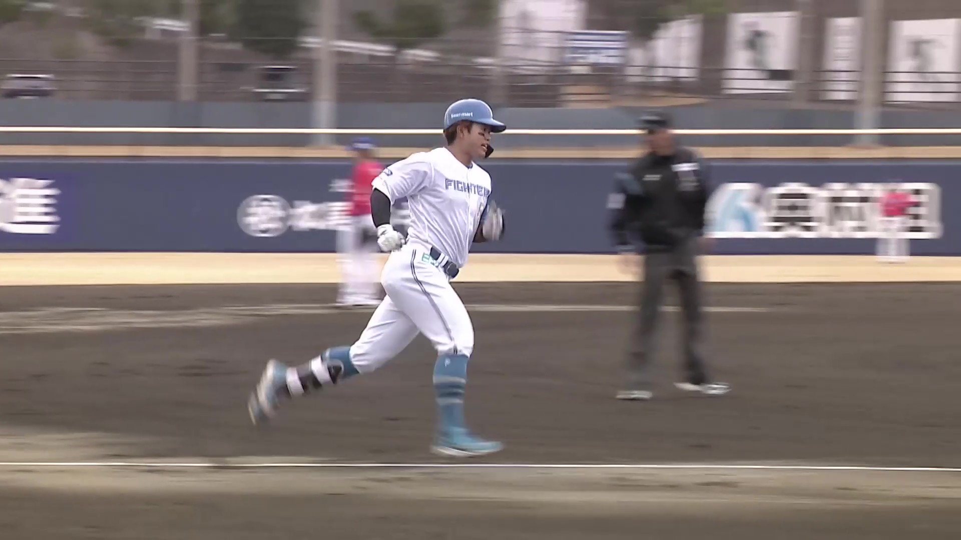 【ファーム】コンパクトなスイングで叩き込んだ!! ファイターズ・今川優馬 先制の3ランホームラン!! 2026年3月19日 北海道日本ハムファイターズ 対 オイシックス新潟アルビレックスBC