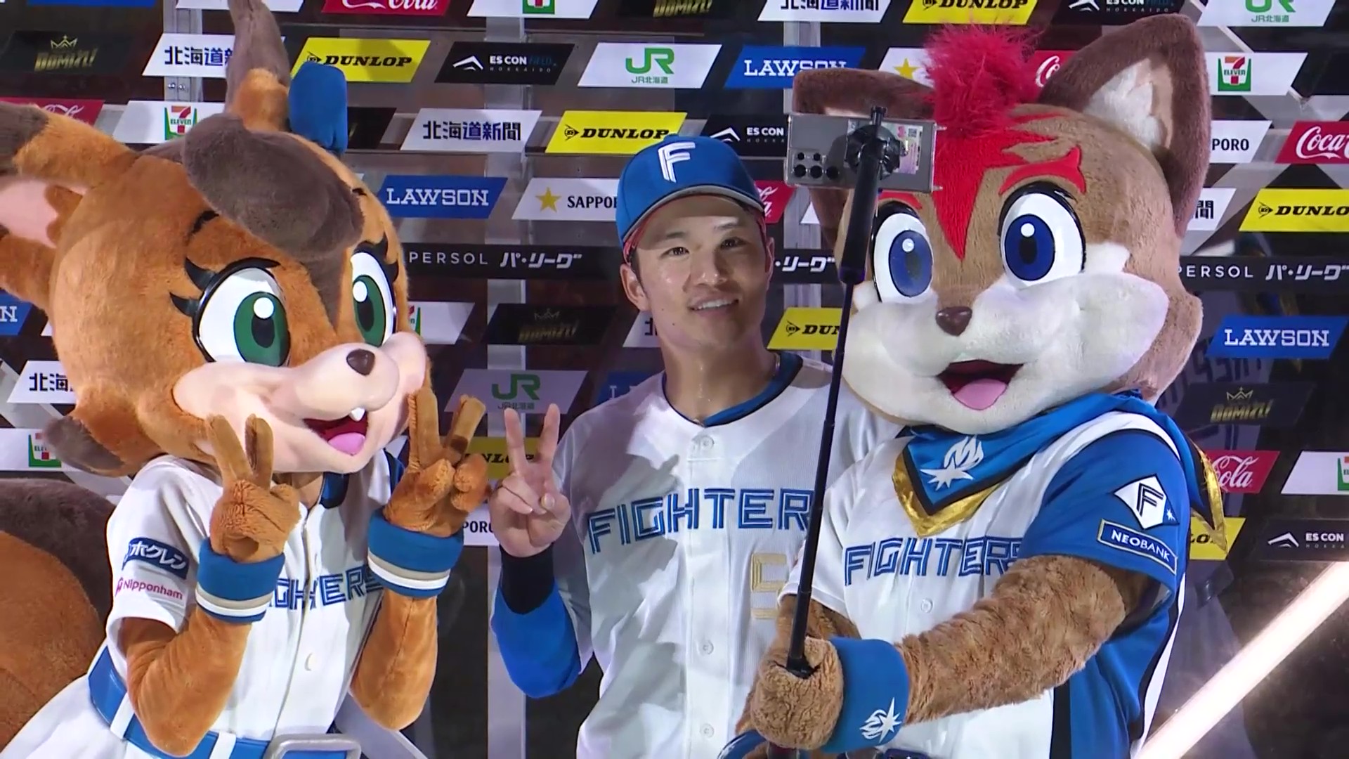 ファイターズ・奈良間大己選手ヒーローインタビュー 7月25日 北海道日本ハムファイターズ 対 東北楽天ゴールデンイーグルス