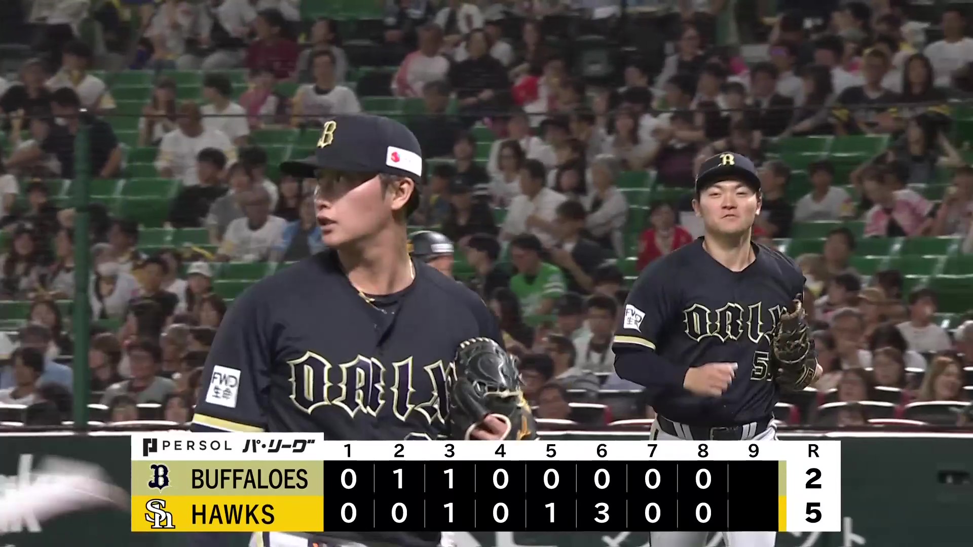【8回裏】9試合連続無失点!! バファローズ・権田琉成 ランナー許すも1回3奪三振の好リリーフ!! 2026年6月25日 福岡ソフトバンクホークス 対 オリックス・バファローズ