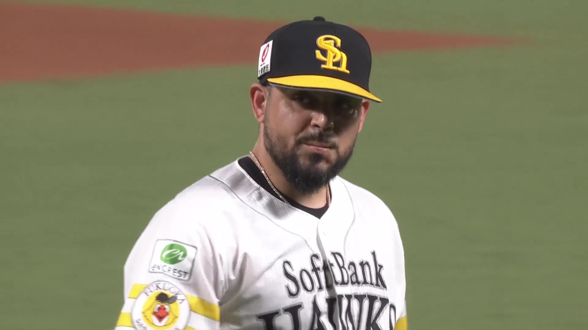 【7回表】最後は三振を奪う!! ホークス・オスナ 今季初登板は1イニングを3者凡退に抑える好投!! 2026年4月14日 福岡ソフトバンクホークス 対 東北楽天ゴールデンイーグルス