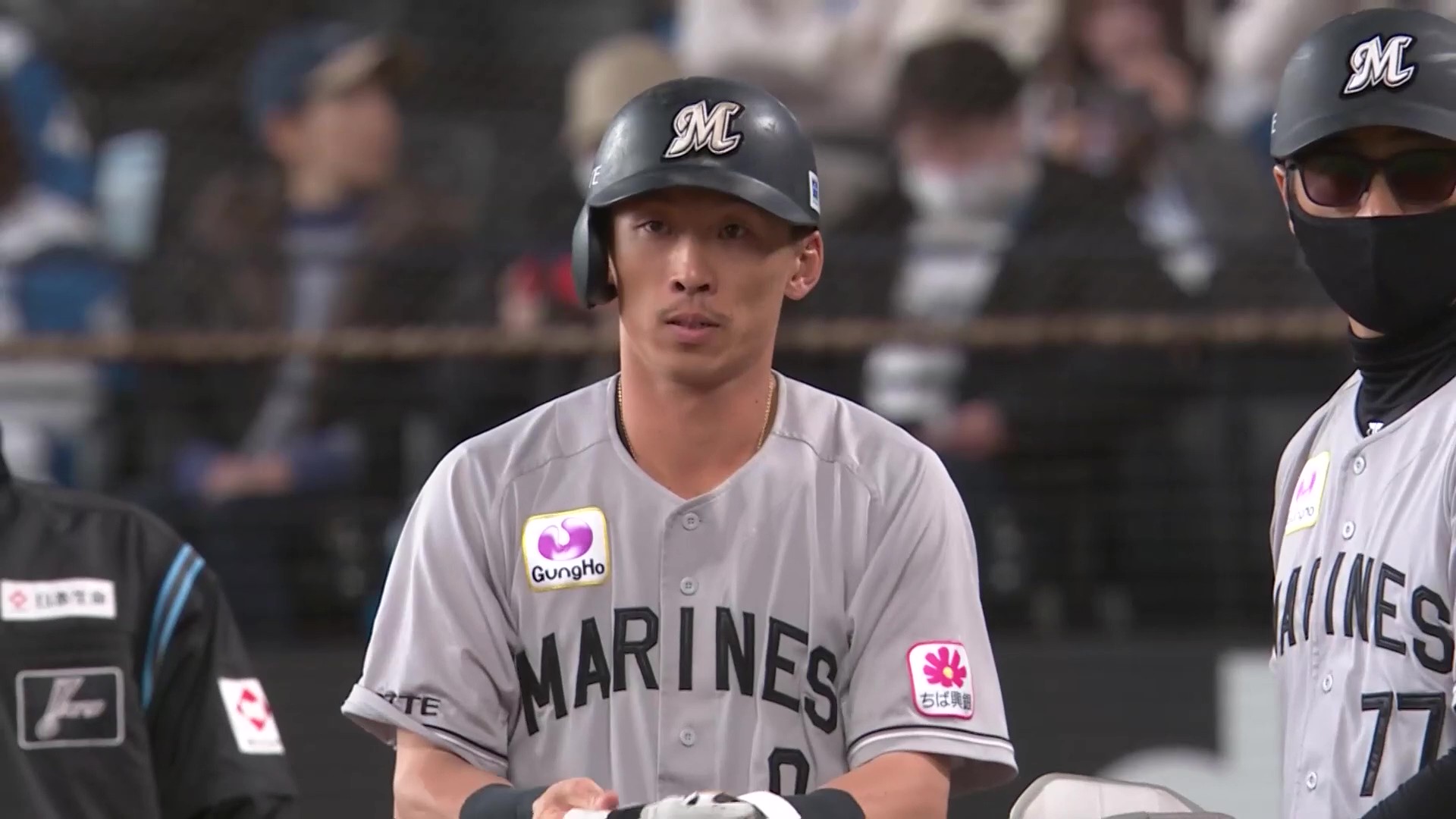 【5回表】反撃開始!! マリーンズ・高部瑛斗 センターへのタイムリーヒットで1点を返す!! 2026年3月8日 北海道日本ハムファイターズ 対 千葉ロッテマリーンズ