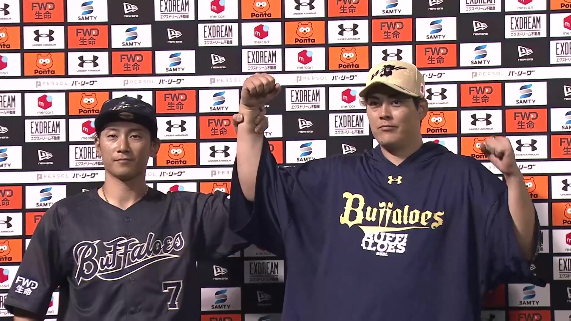 バファローズ・九里亜蓮投手・西川龍馬選手ヒーローインタビュー 6月28日 オリックス・バファローズ 対 東北楽天ゴールデンイーグルス