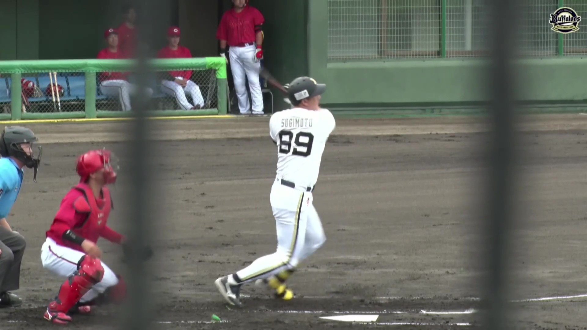 【ファーム】4番の仕事!! バファローズ・杉本裕太郎 センター前へ打ち返す先制タイムリー!! 2026年7月4日 オリックス・バファローズ 対 広島東洋カープ
