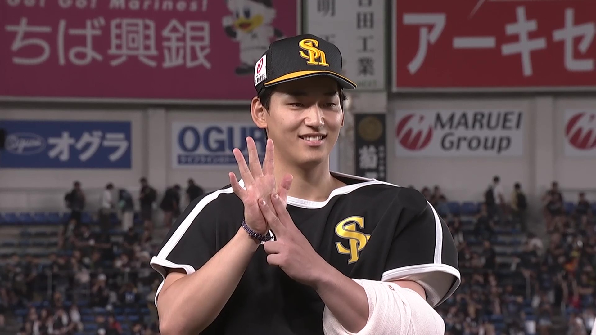 ホークス・前田悠伍投手ヒーローインタビュー 7月19日 千葉ロッテマリーンズ 対 福岡ソフトバンクホークス