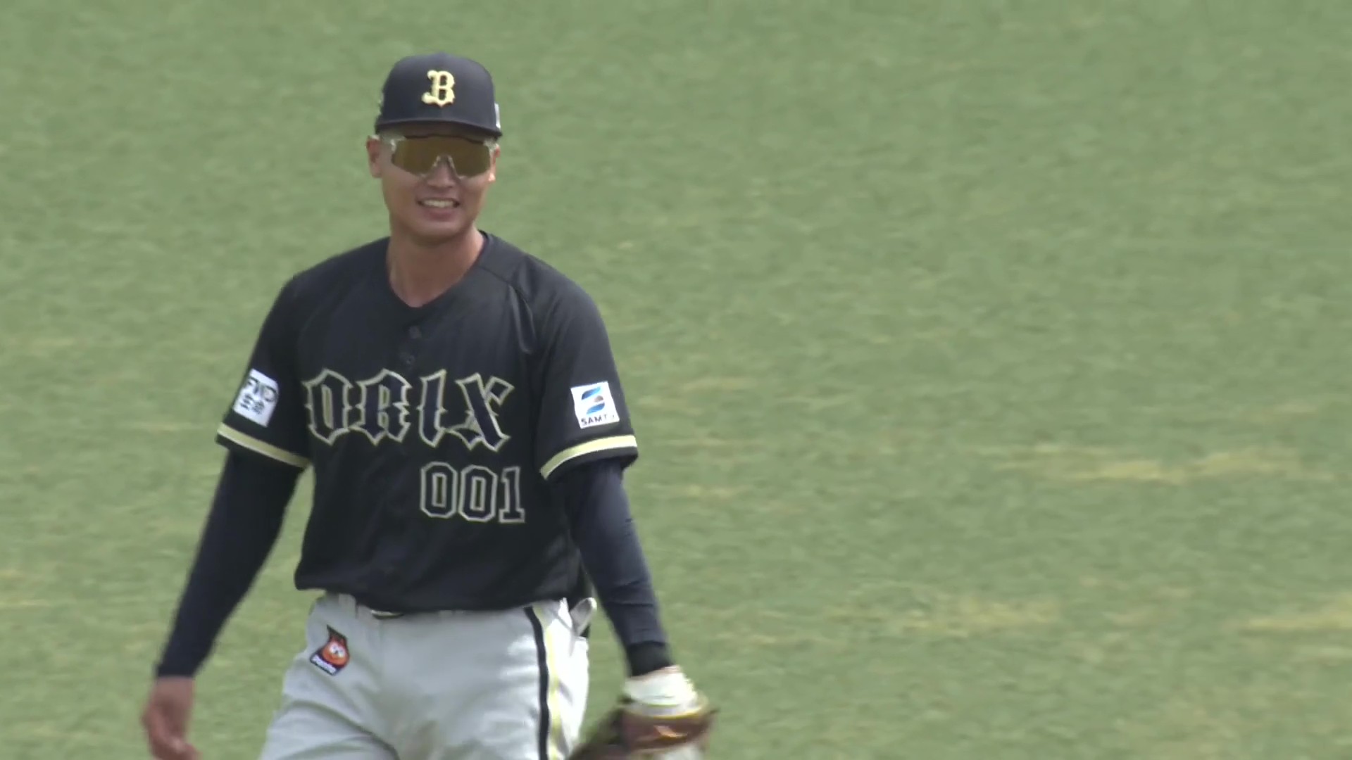【ファーム】二塁へストライク送球!! バファローズ・三方陽登 好返球で進塁を阻止!! 2026年6月18日 福岡ソフトバンクホークス 対 オリックス・バファローズ