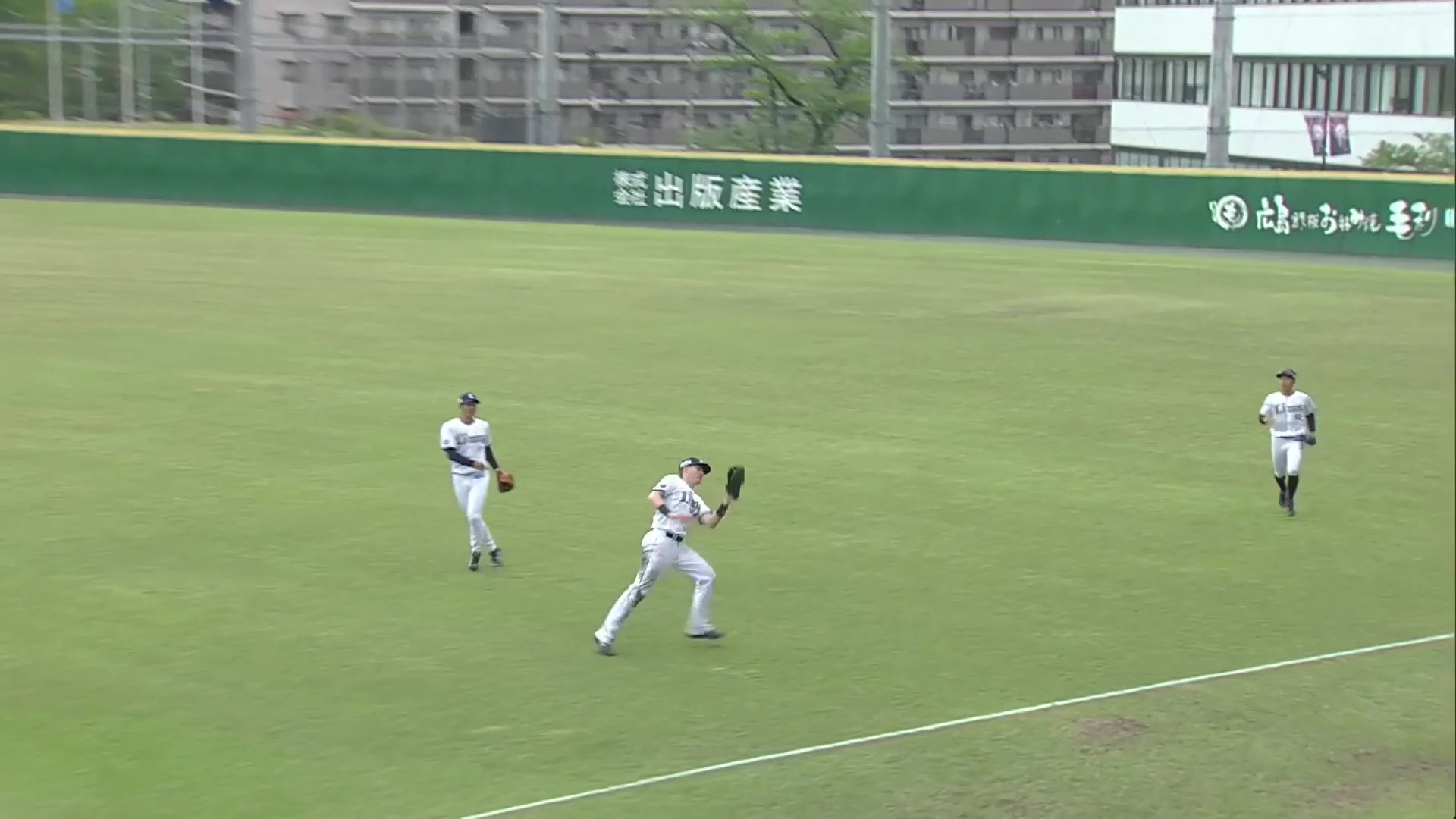 【ファーム】ライオンズ・ネビン ファースト後方に上がった難しい打球をしっかりキャッチ!! 2026年4月28日 埼玉西武ライオンズ 対 広島東洋カープ