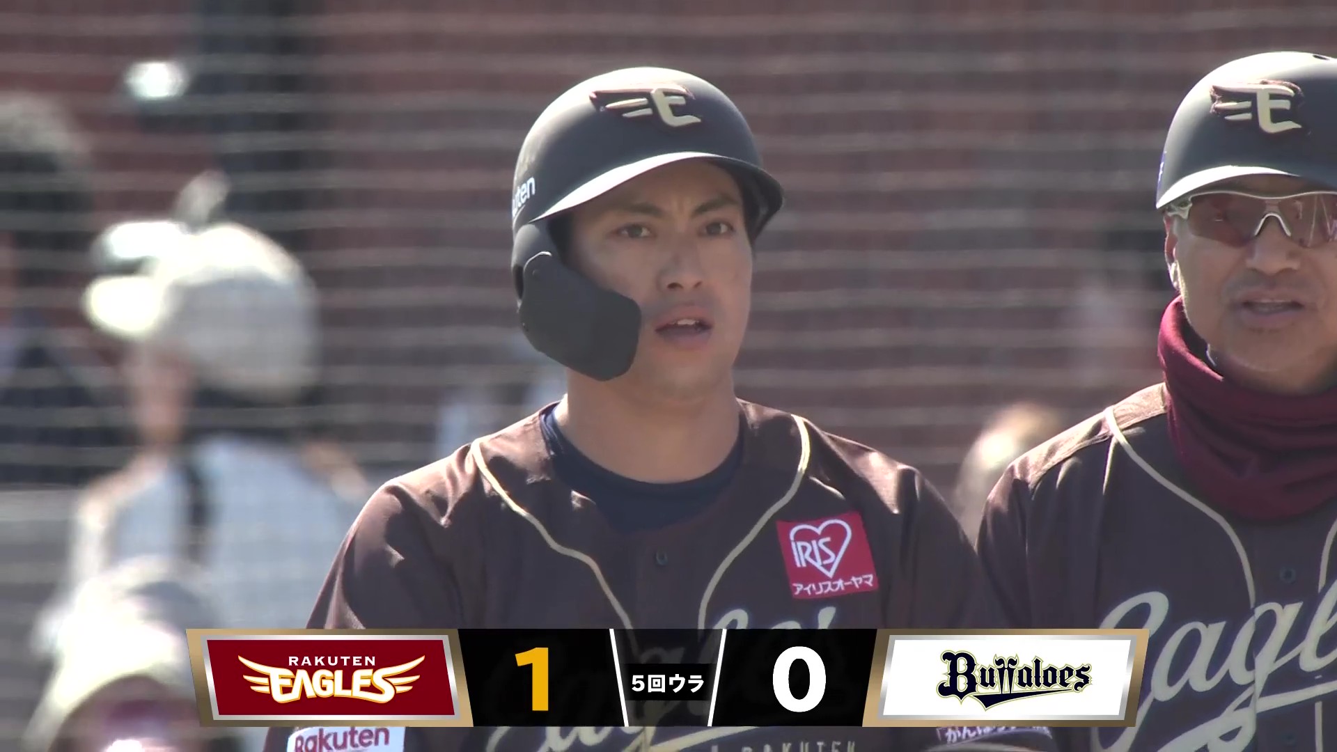 【5回裏】均衡を破る!! イーグルス・小郷裕哉 センターへの先制タイムリーヒット!! 2026年4月12日 東北楽天ゴールデンイーグルス 対 オリックス・バファローズ